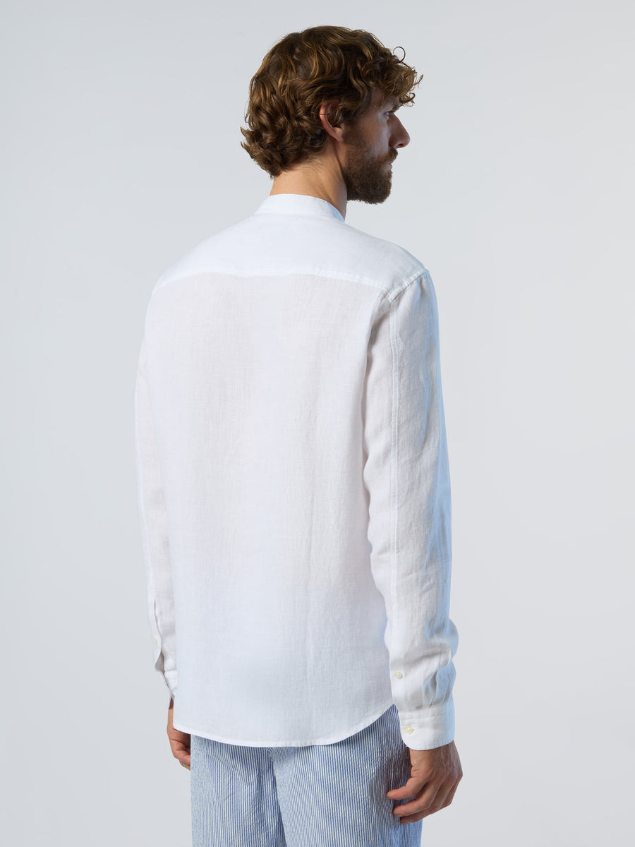 4 | White | shirt-long-sleeve-mandarin-collar-664301