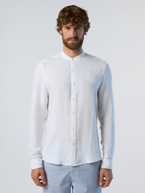North Royal Long-Sleeve Linen Shirt