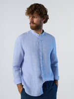 2 | Light blue | shirt-long-sleeve-mandarin-collar-664301
