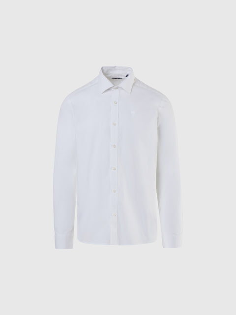 North Sails White Cotton Men's Shirt main image 1