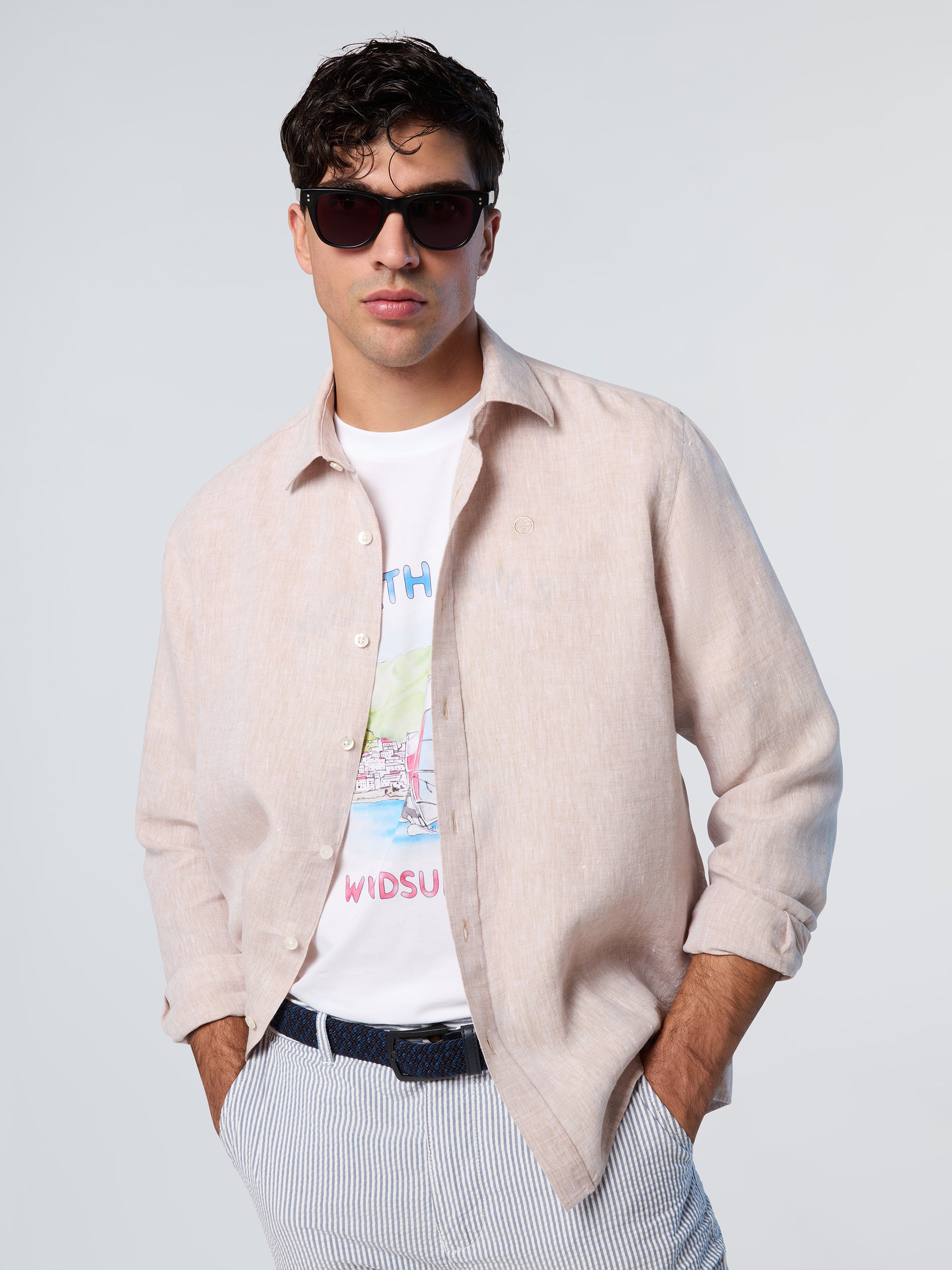 2 | Beige | shirt-long-sleeve-regular-spread-collar-664368