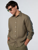 2 | Deep green | shirt-long-sleeve-regular-spread-collar-664368