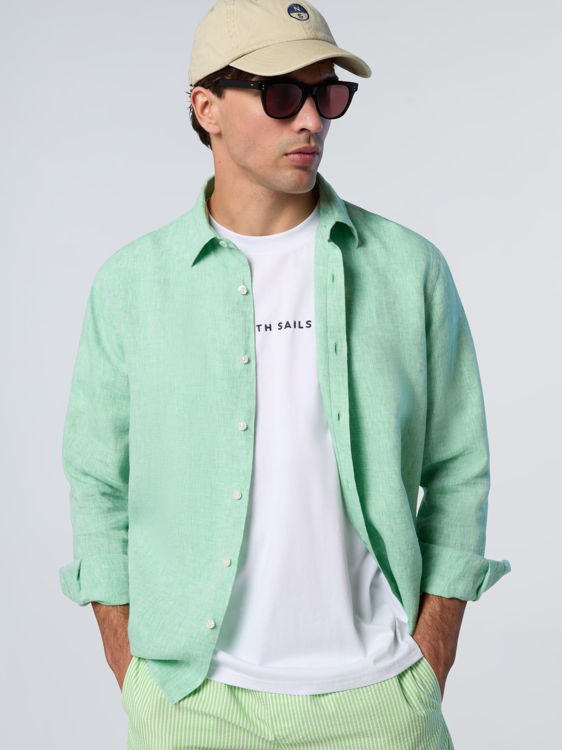 2 | Summer green | shirt-long-sleeve-regular-spread-collar-664368