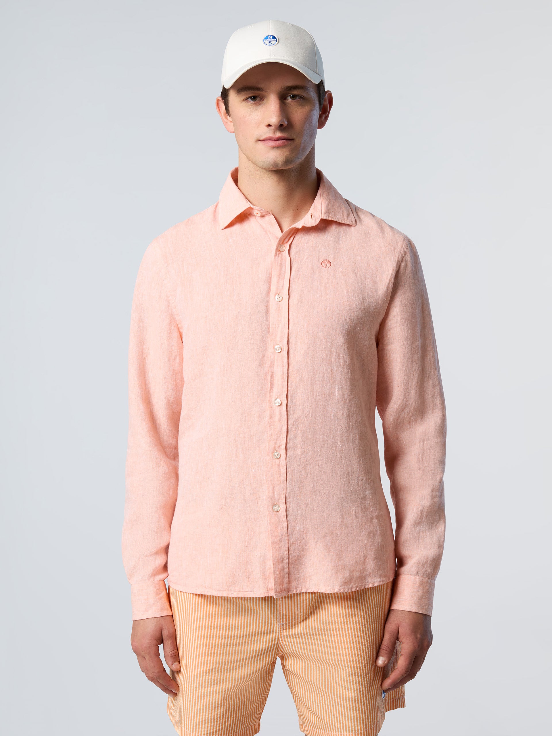 1 | Melon | shirt-long-sleeve-regular-spread-collar-664368