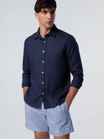 2 | Navy blue | defender-slim-fit-chino-long-trouser-1-664368