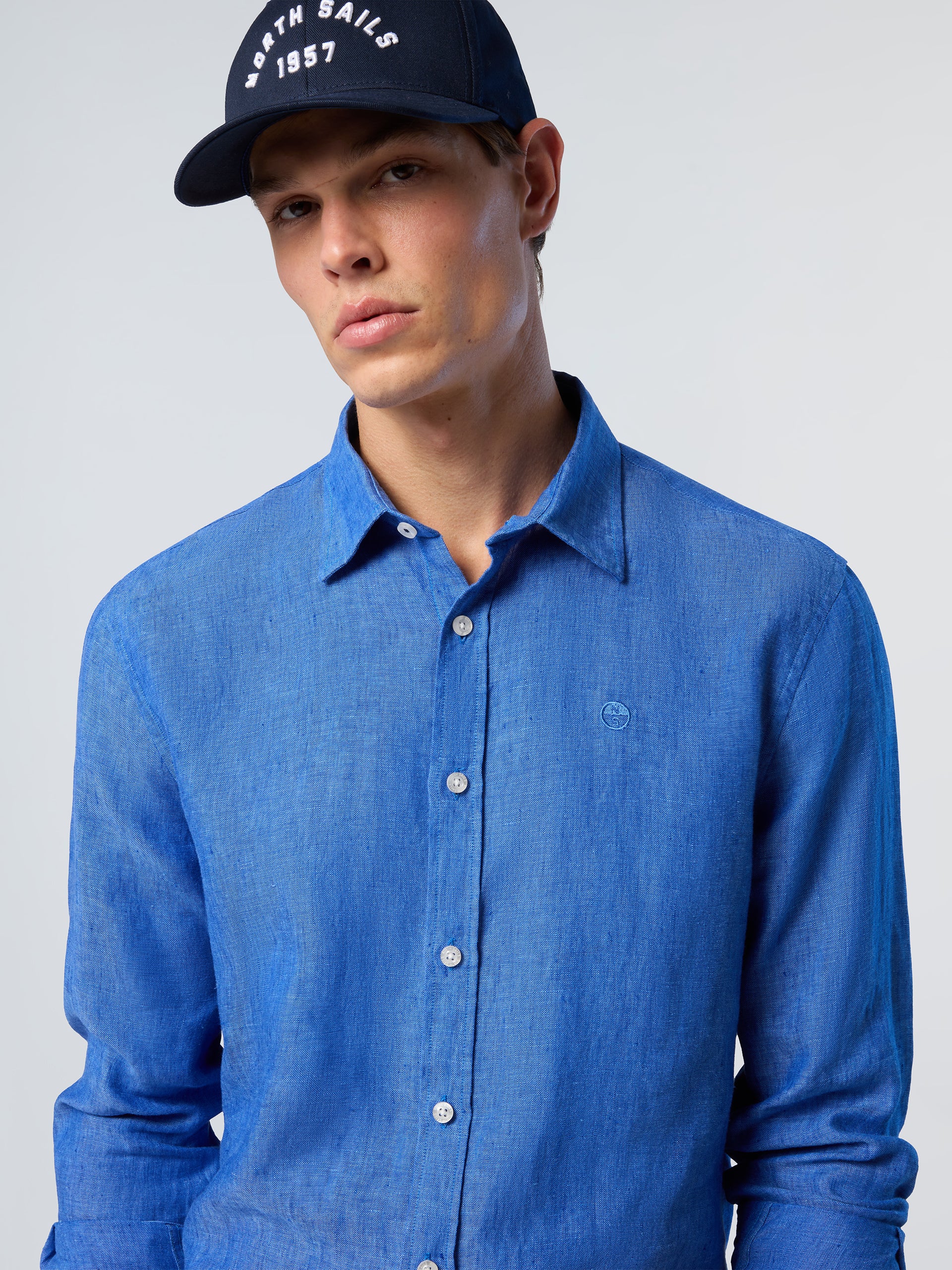 2 | Beacoup blue | shirt-long-sleeve-regular-spread-collar-664368