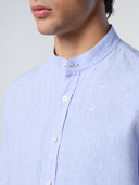 6 | Light blue | shirt-long-sleeve-regular-mandarin-collar-1-664369