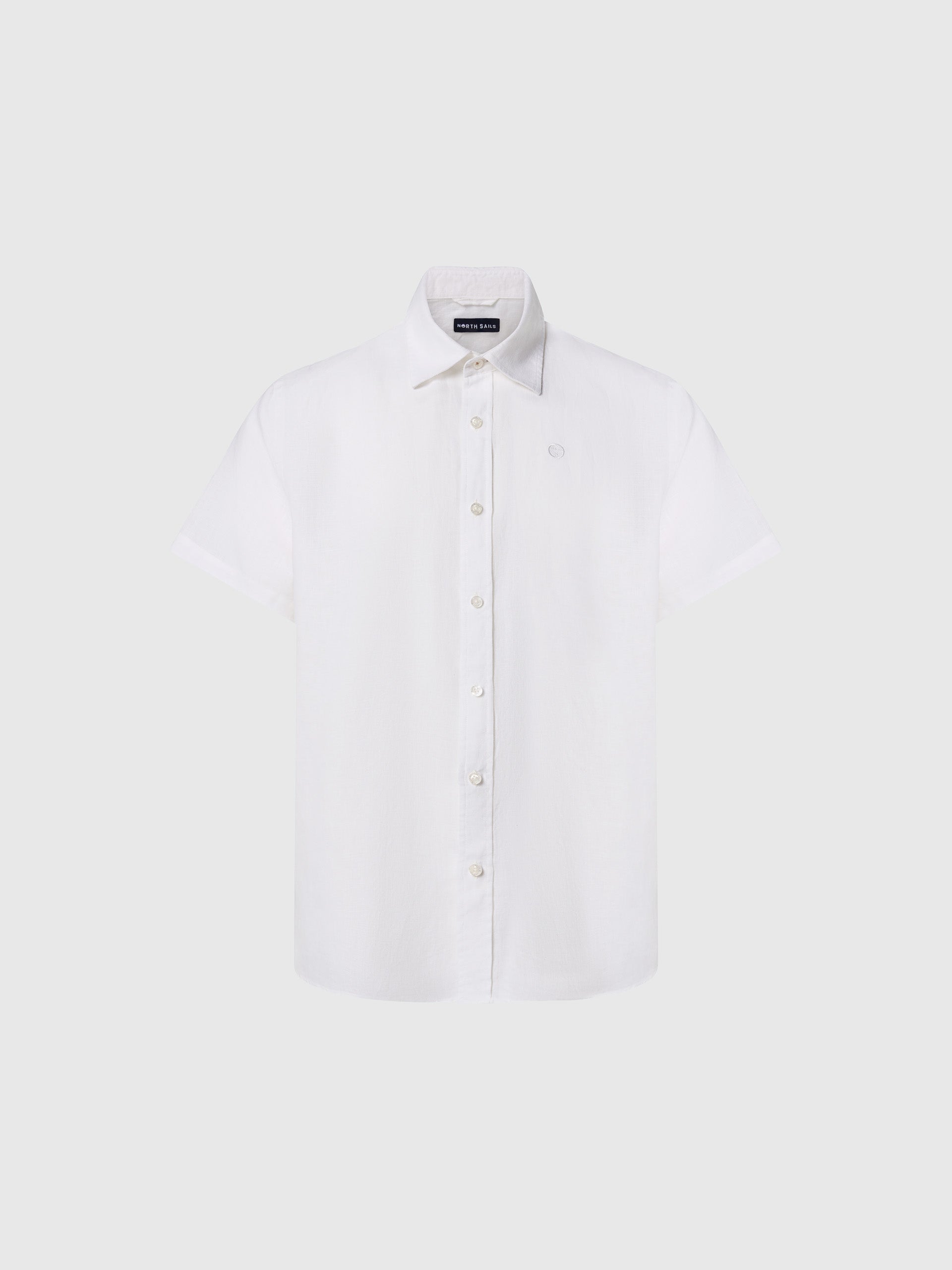 hover | White | shirt-short-sleeve-spread-collar-664370