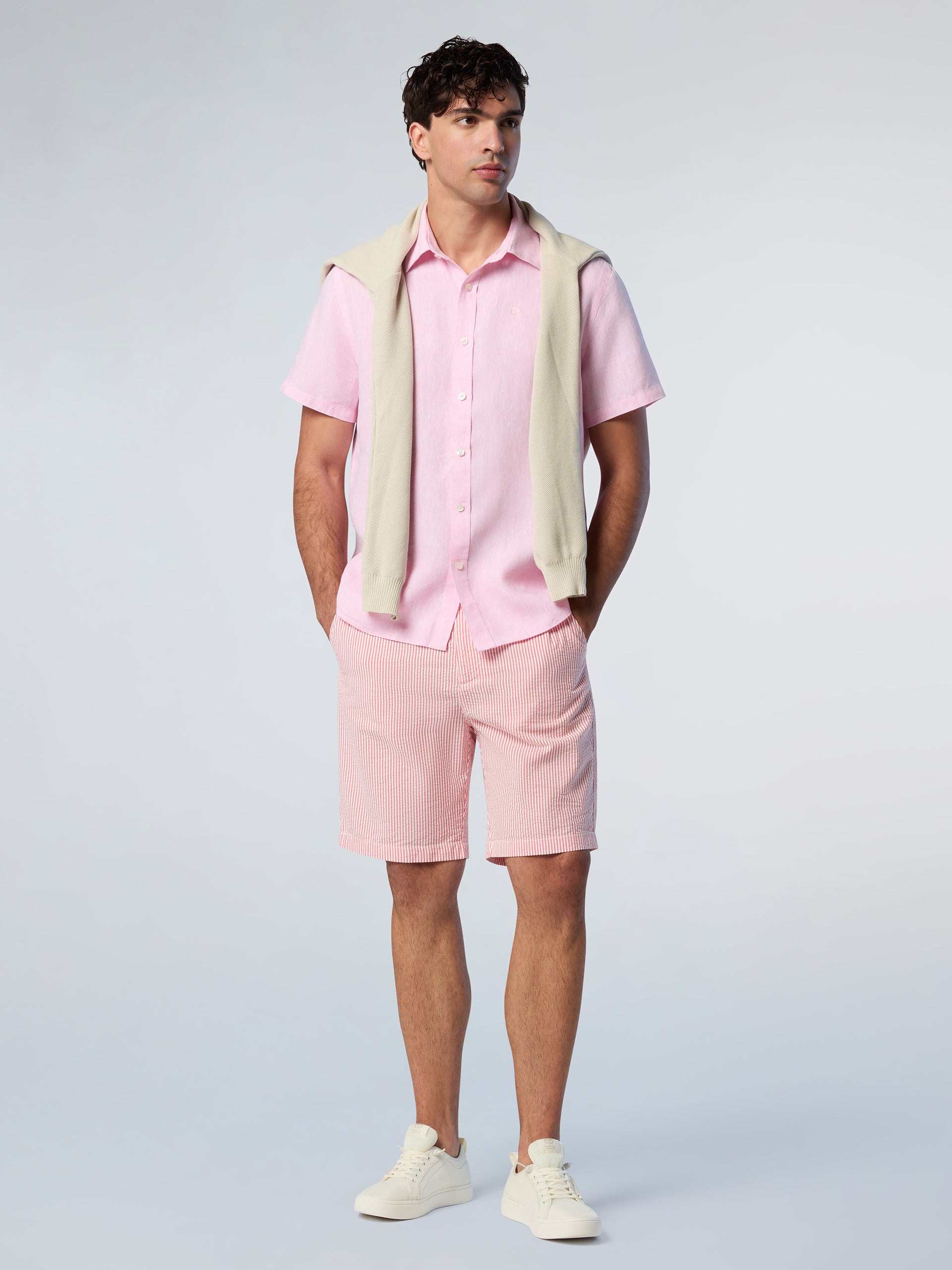 5 | Flamingo plume | shirt-short-sleeve-spread-collar-664370