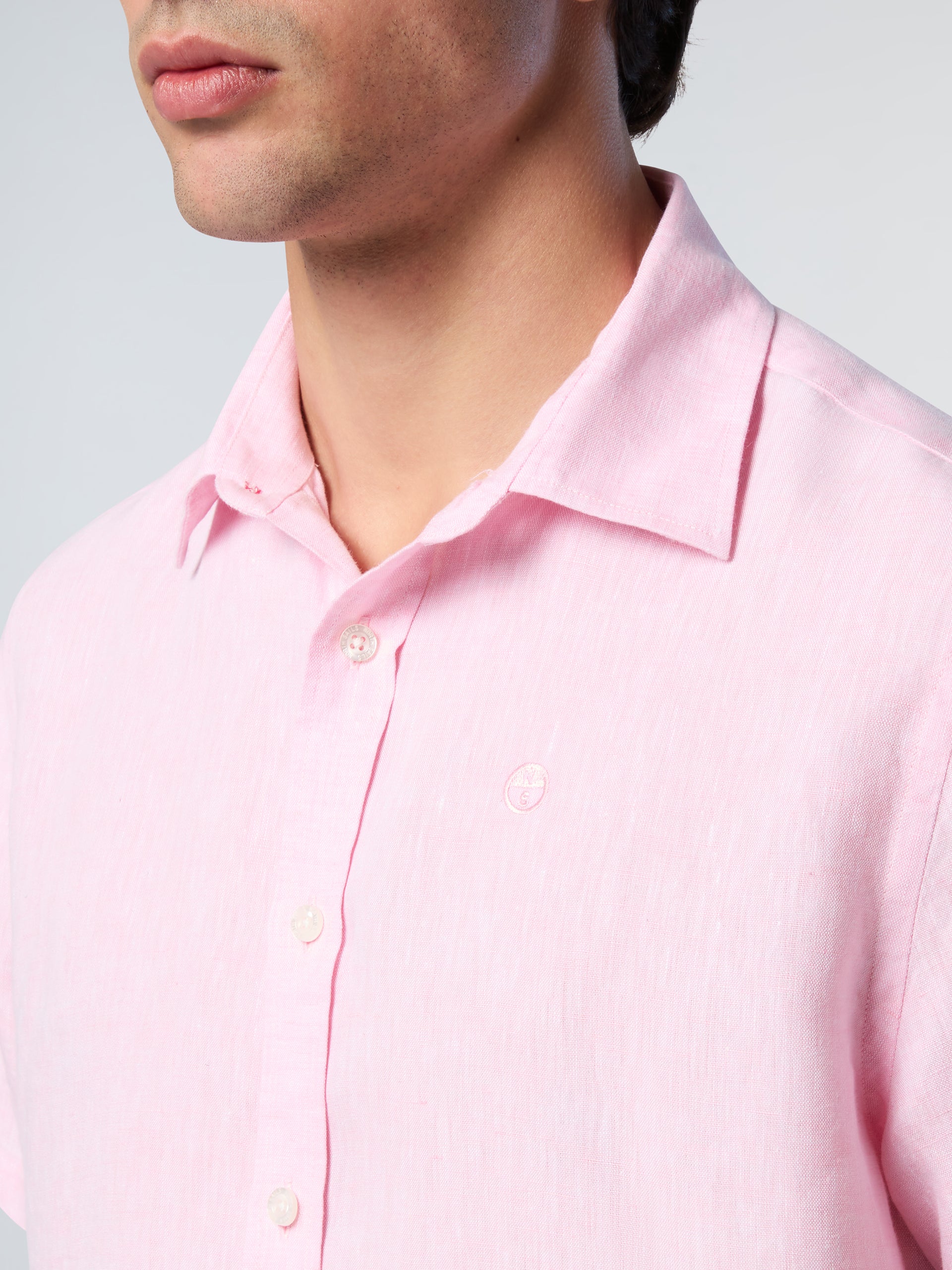 6 | Flamingo plume | shirt-short-sleeve-spread-collar-664370