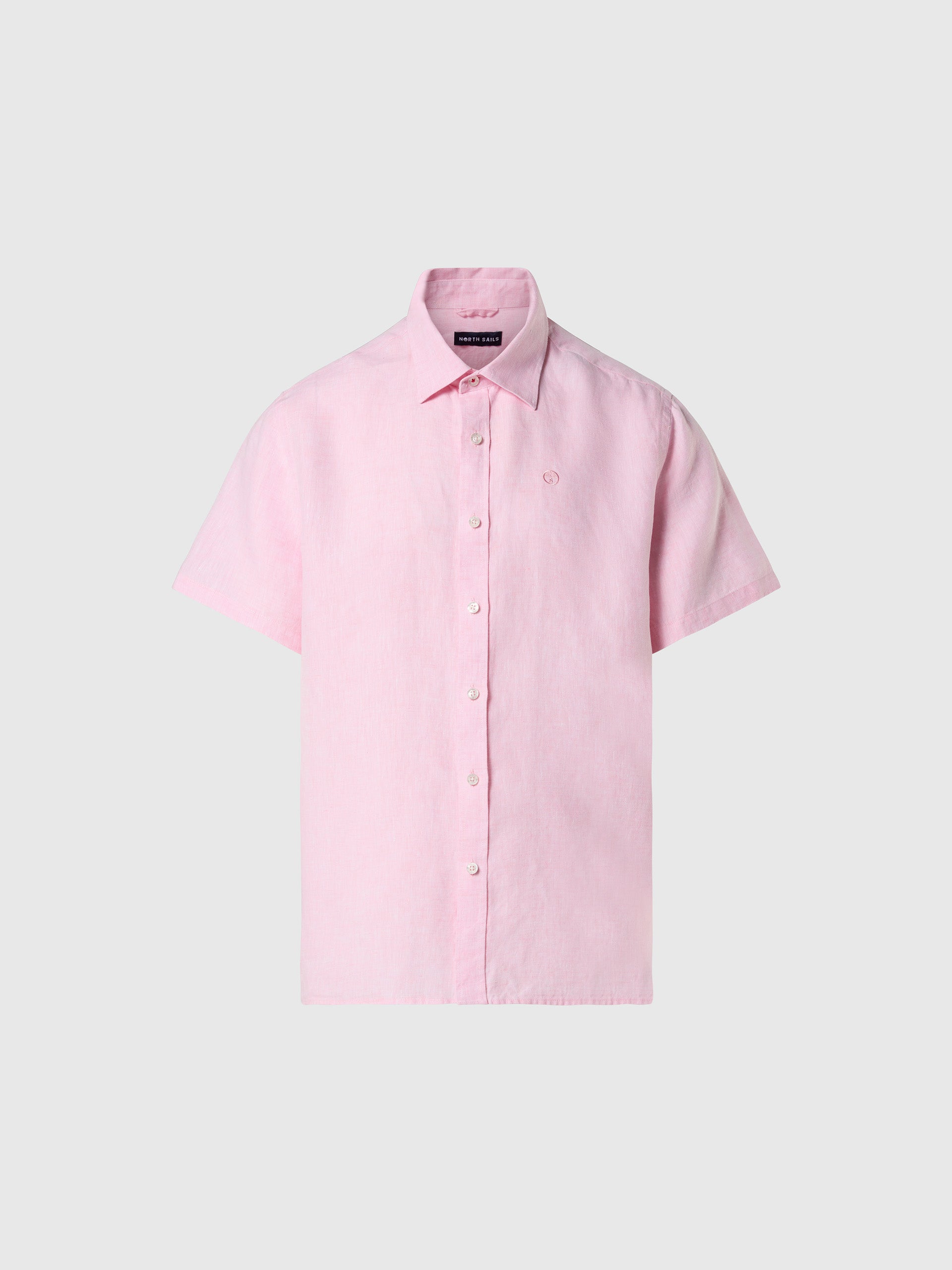 hover | Flamingo plume | shirt-short-sleeve-spread-collar-664370