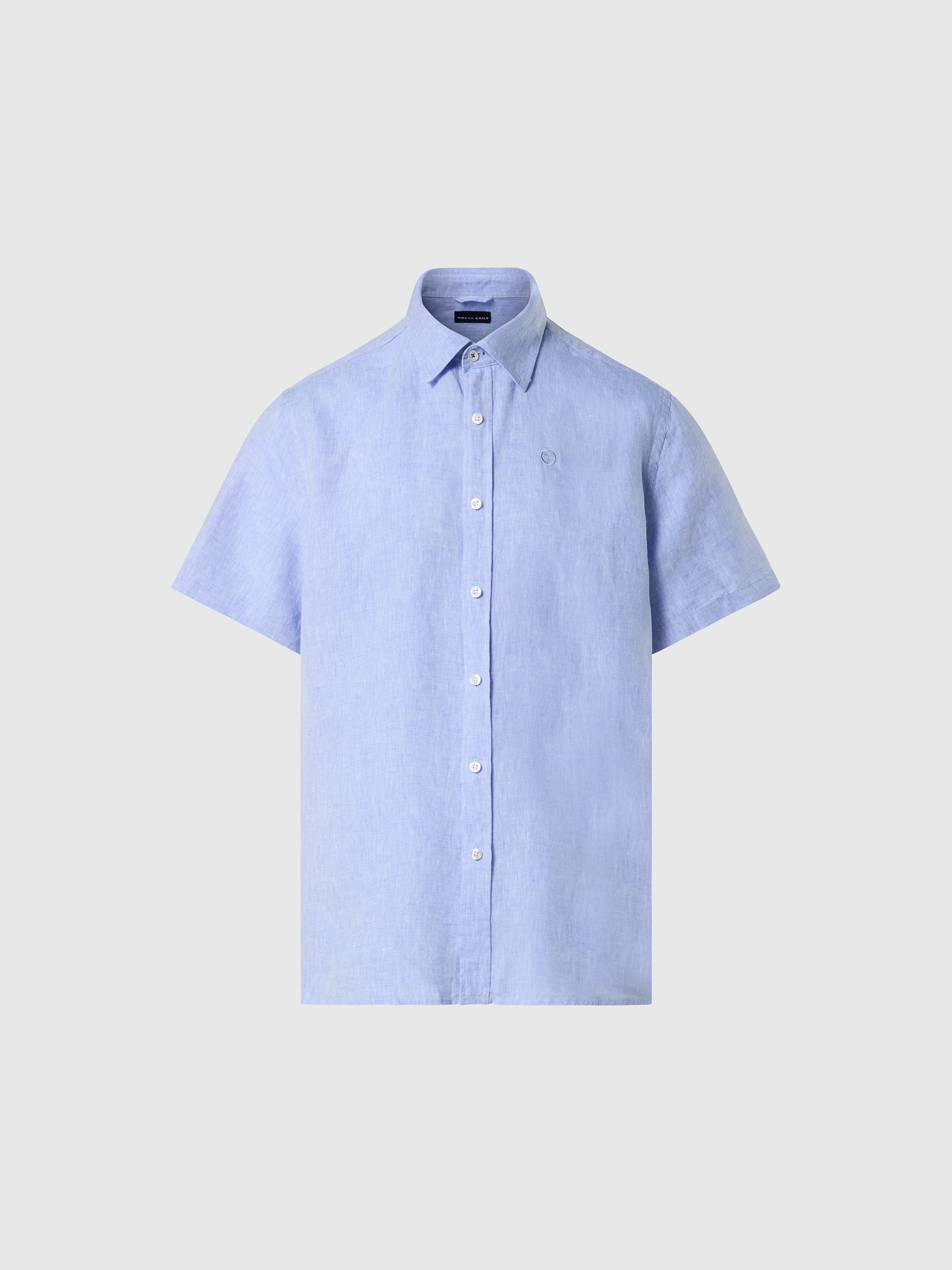 hover | Light blue | shirt-short-sleeve-spread-collar-664370