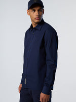 2 | Navy blue | shirt-long-sleeve-regular-spread-collar-664378