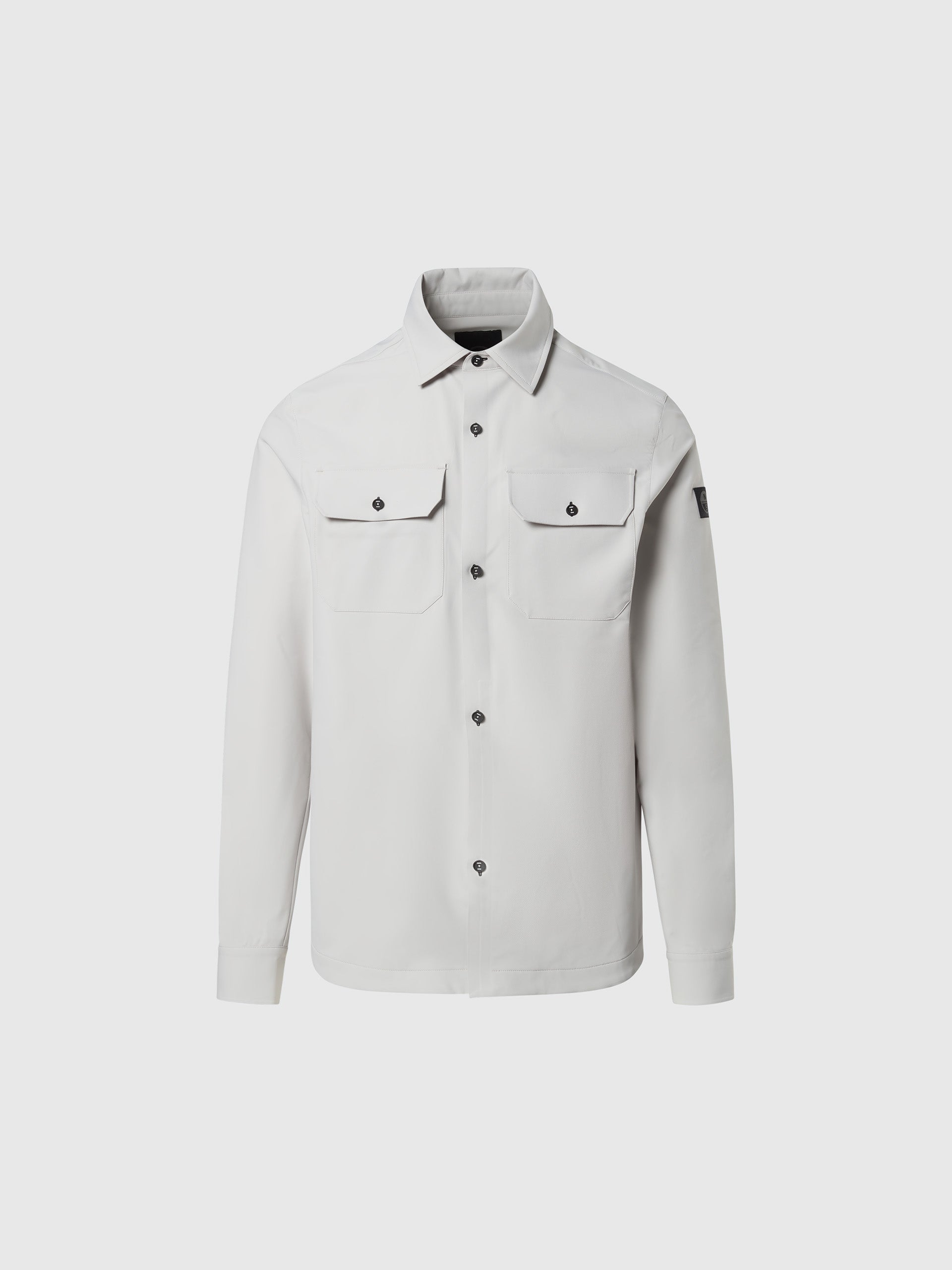 hover | Vapor grey | shirt-long-sleeve-regular-wpockets-664383