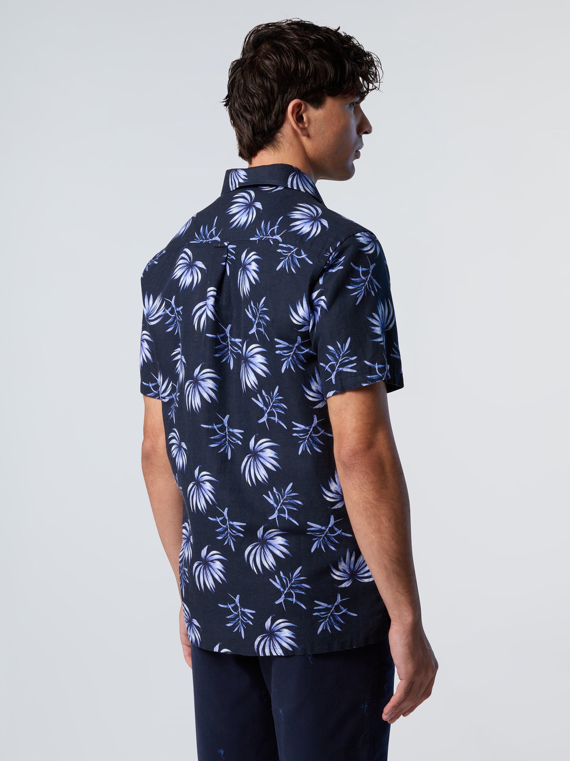 Bowling shirt with tropical print | North Sails