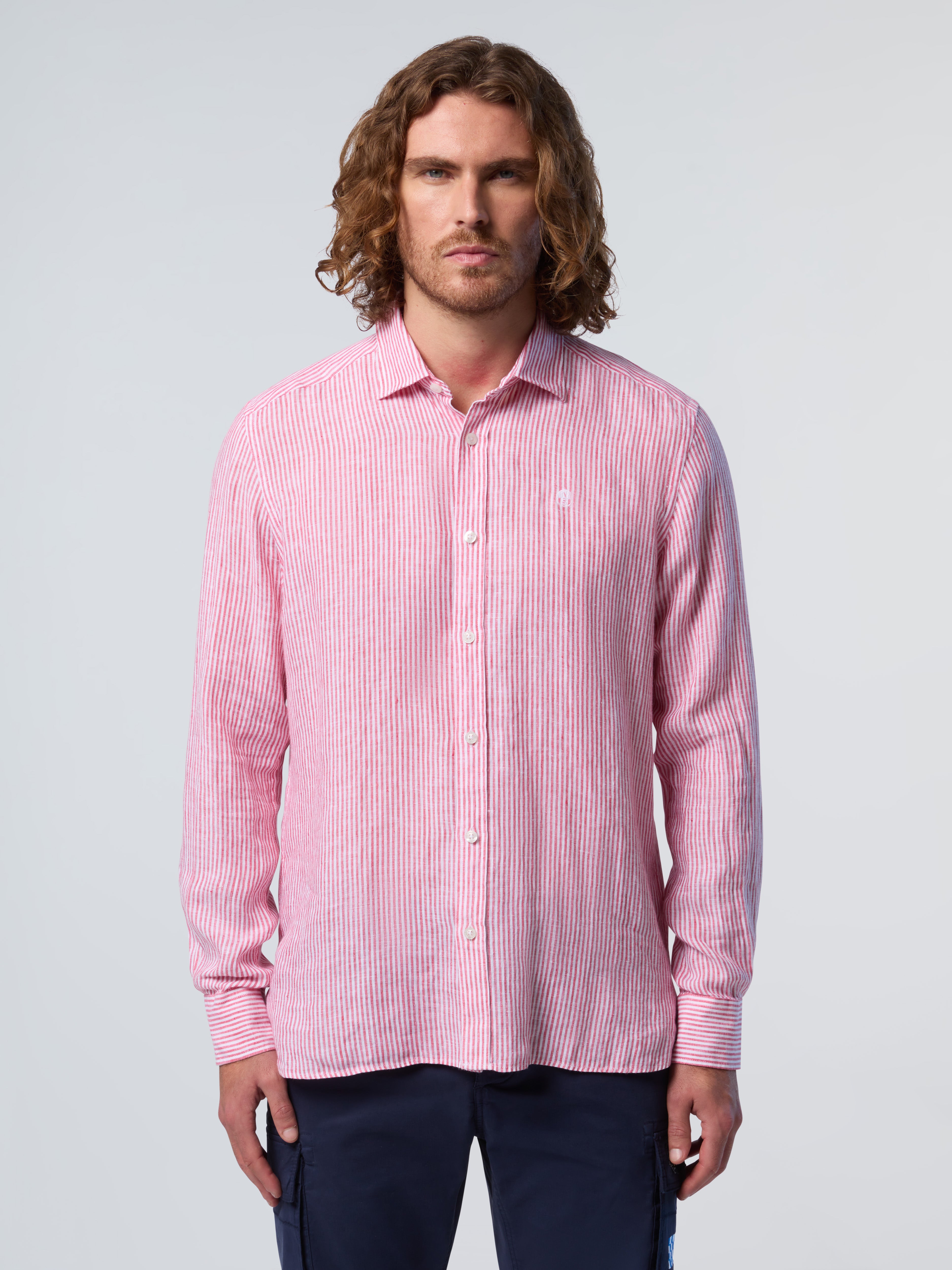 Classic stripe linen shirt | North Sails