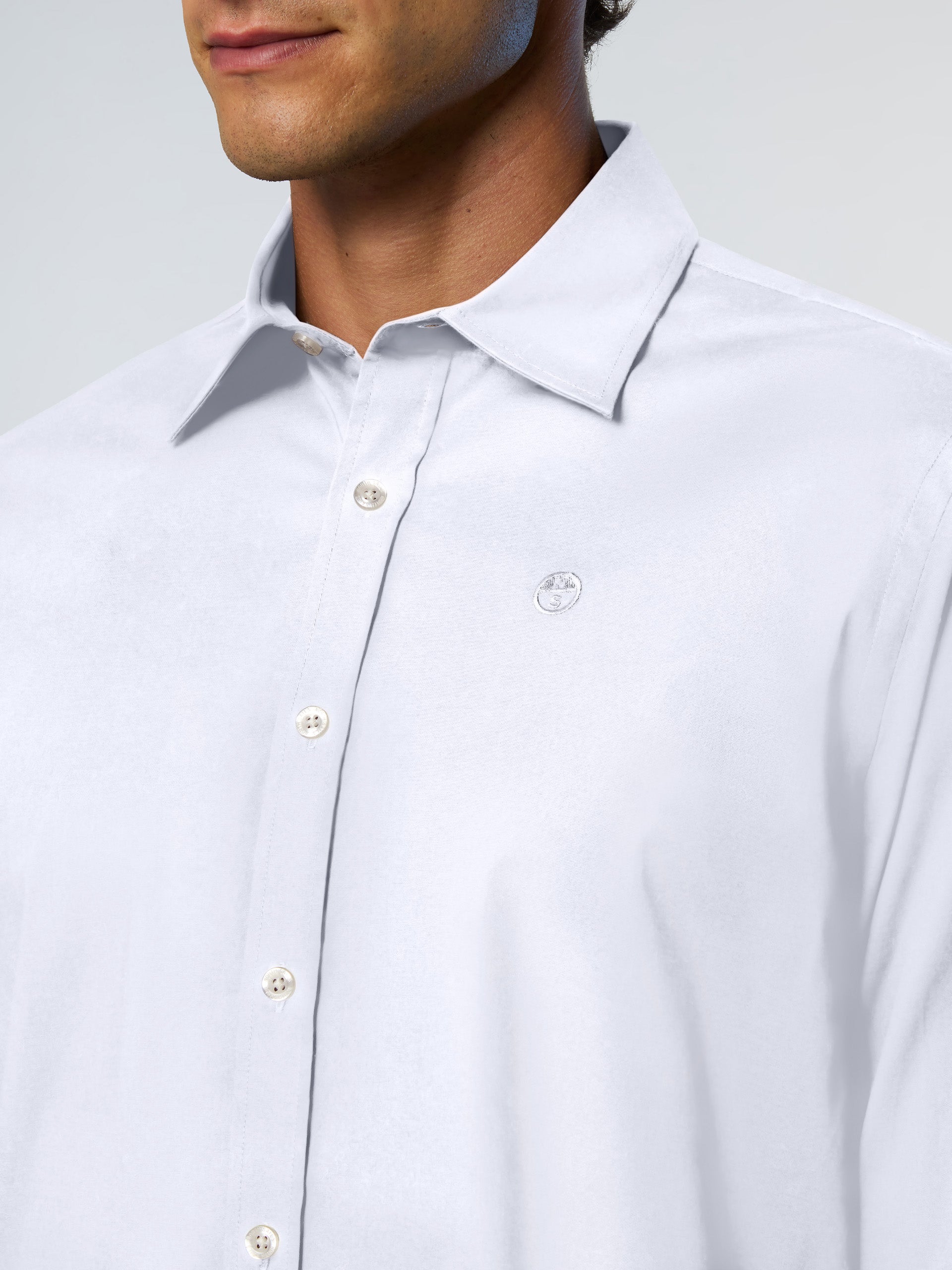 Stretch poplin shirt | North Sails