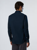 4 | Navy blue | shirt-long-sleeve-regular-spread-collar-664405