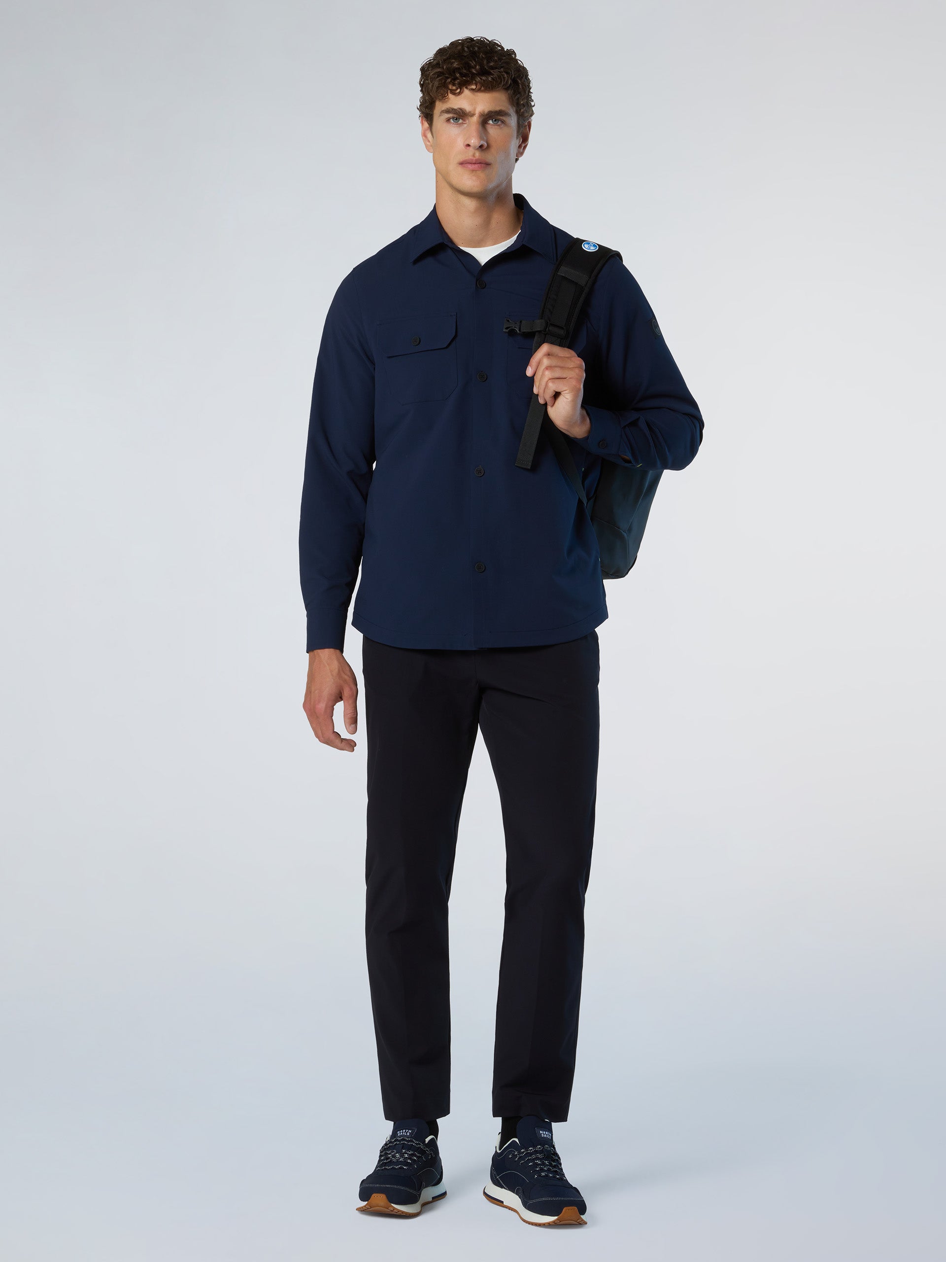 Tech piqué overshirt | North Sails