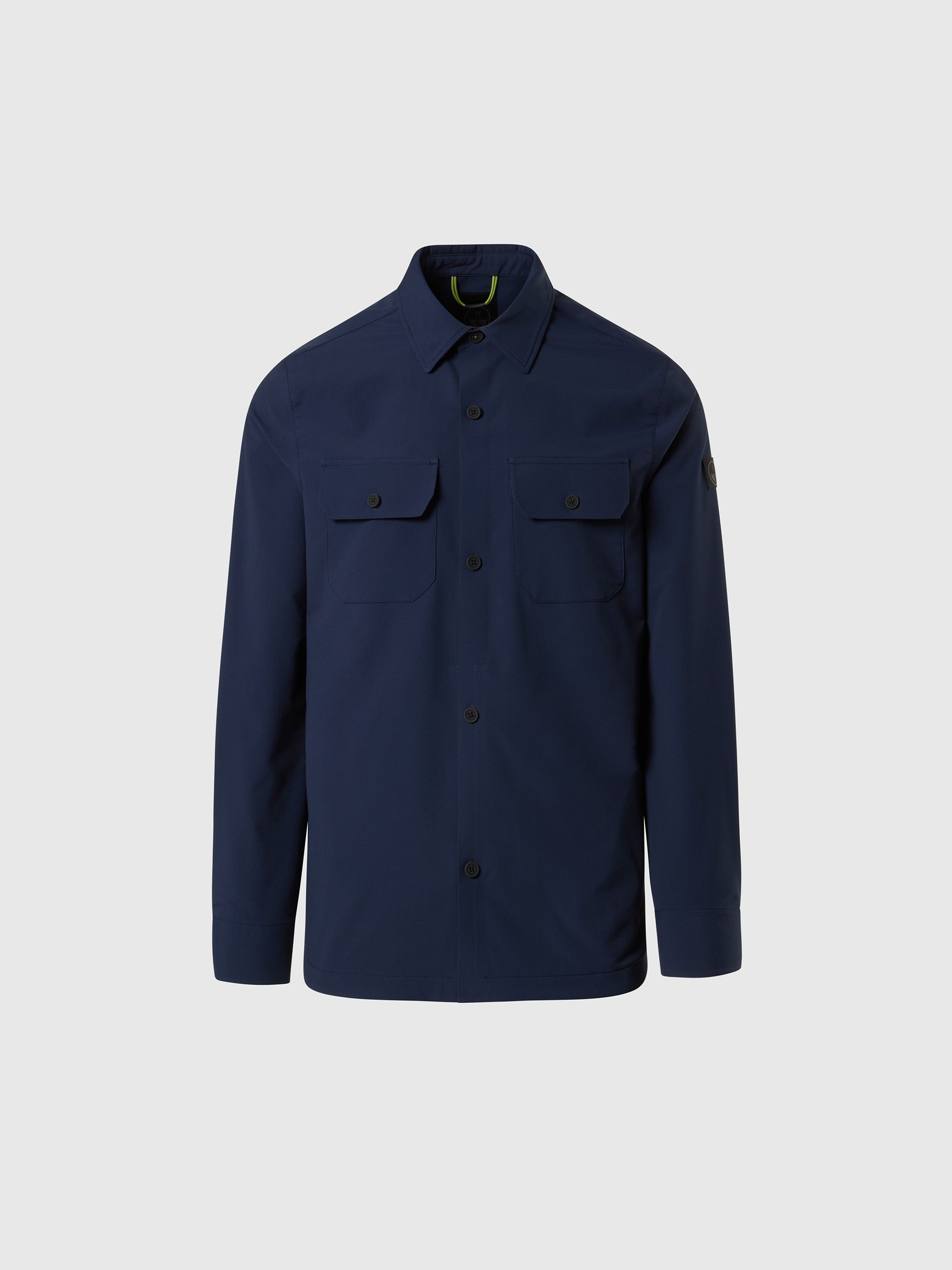 hover | Navy blue | overshirt-long-sleeve-664412