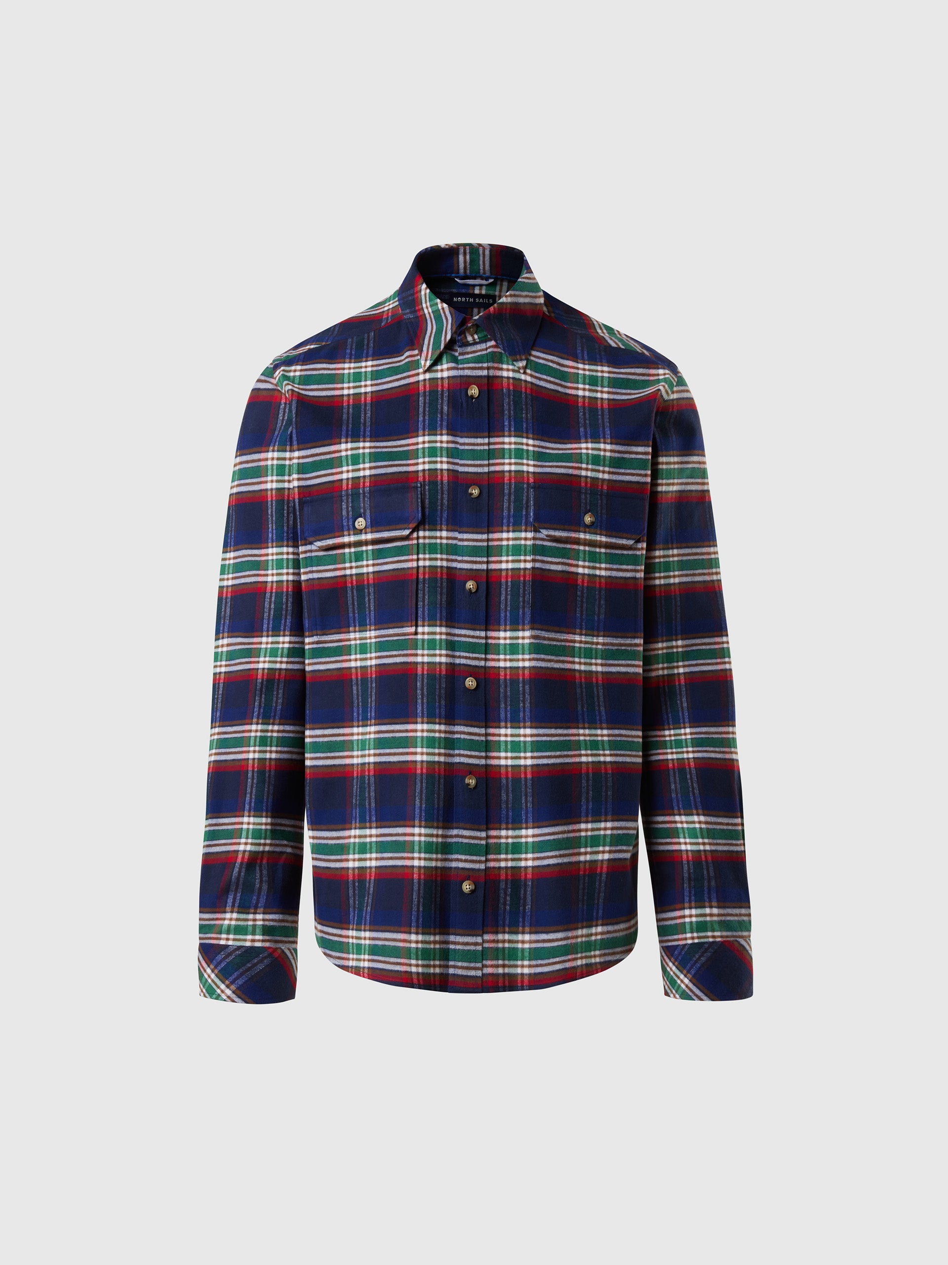 Checked flannel shirt | North Sails