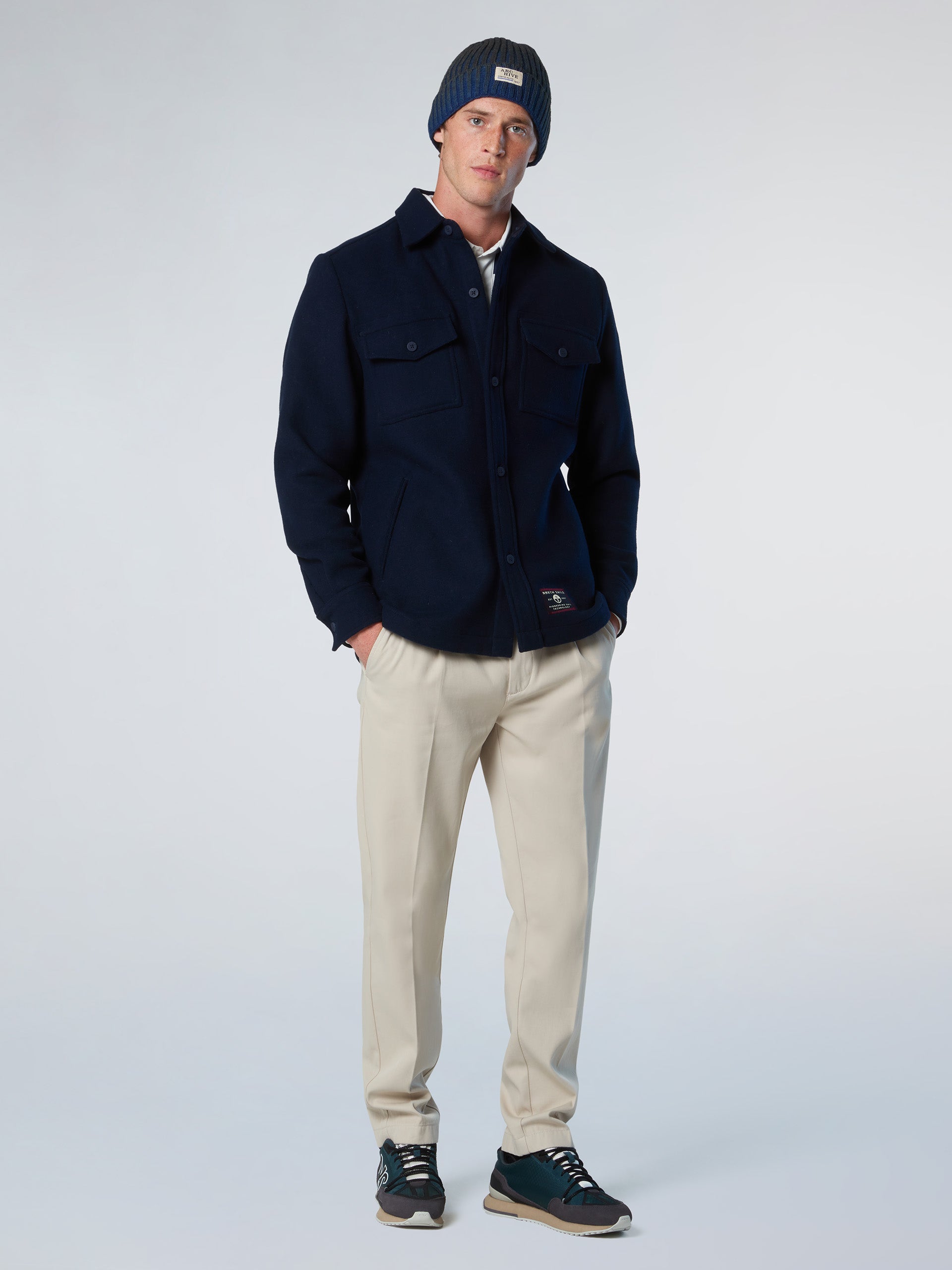 Heavy flannel overshirt | North Sails