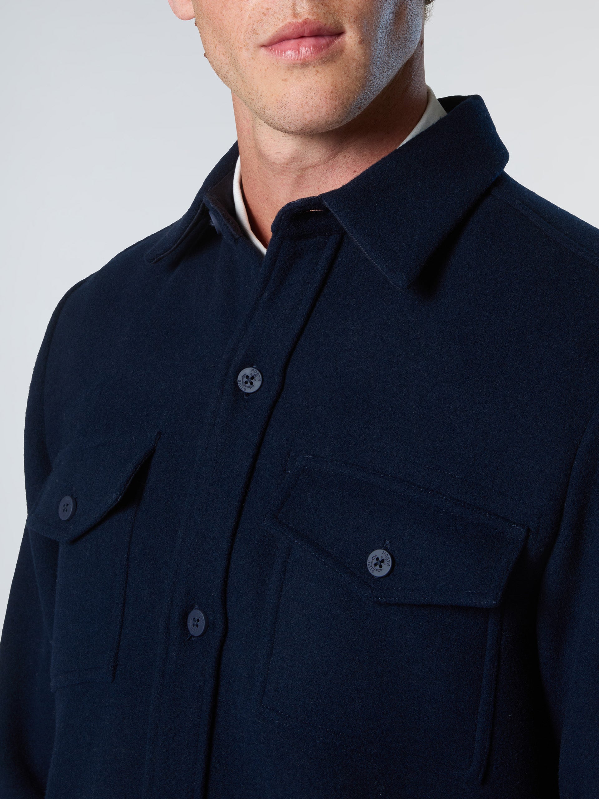 Heavy flannel overshirt | North Sails