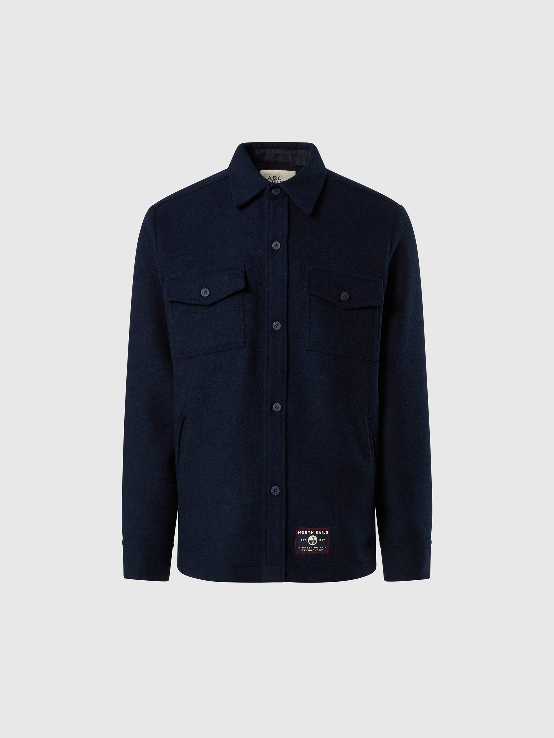 Heavy flannel overshirt | North Sails
