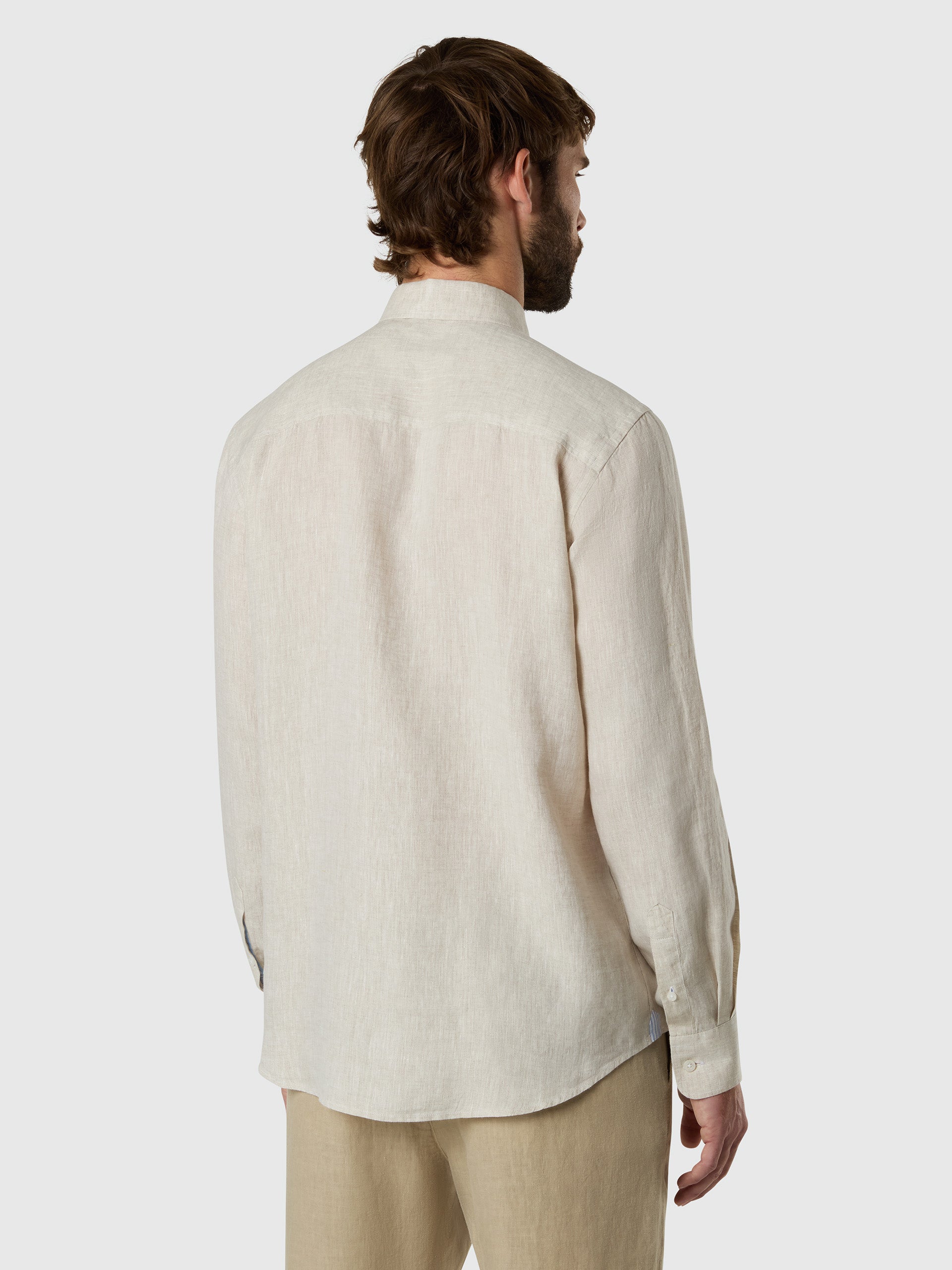 4 | Chino beige | shirt-spread-collar-long-sleeve-664437