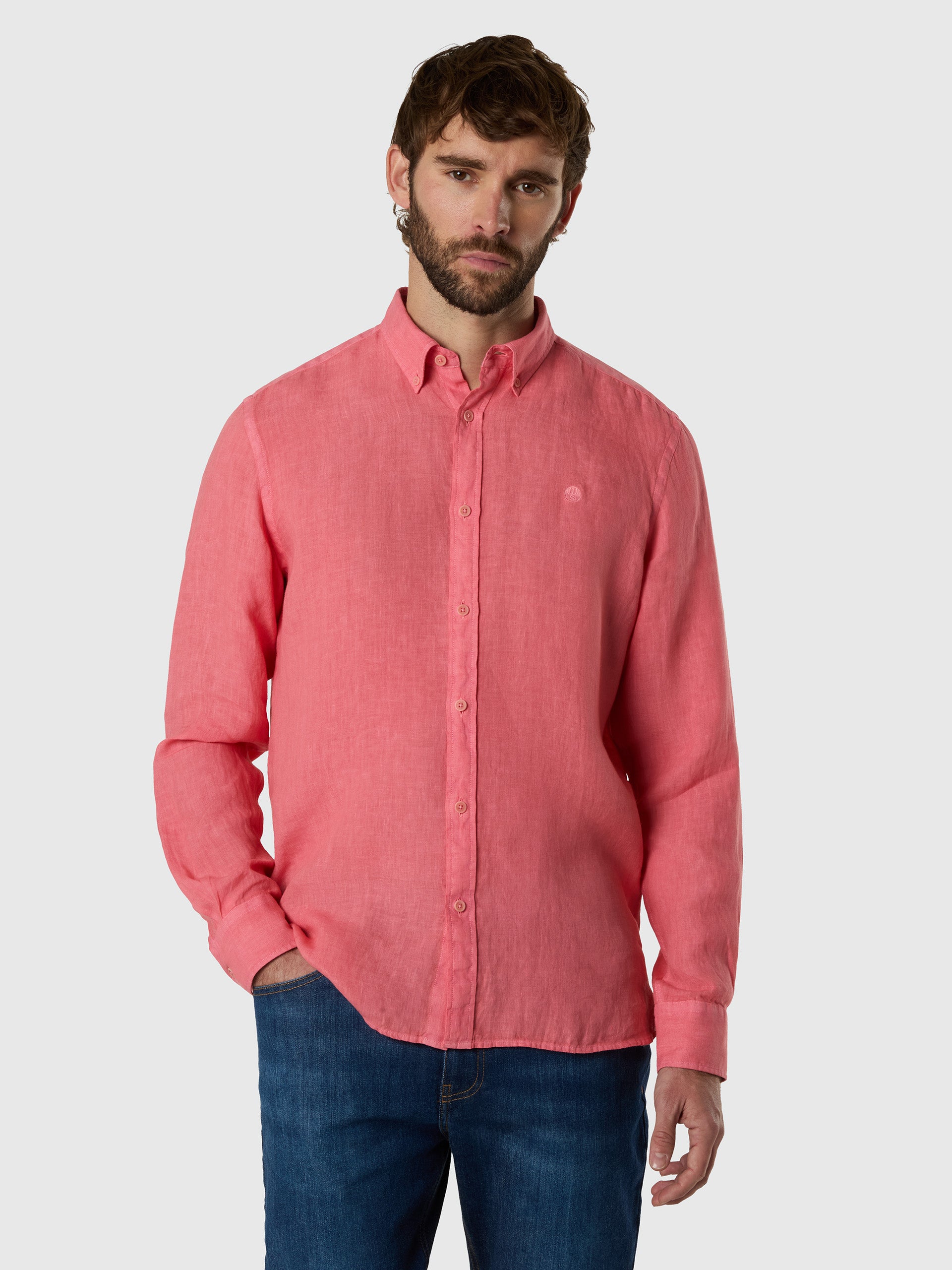 1 | Flamingo plume | shirt-long-sleeve-b-d-664452