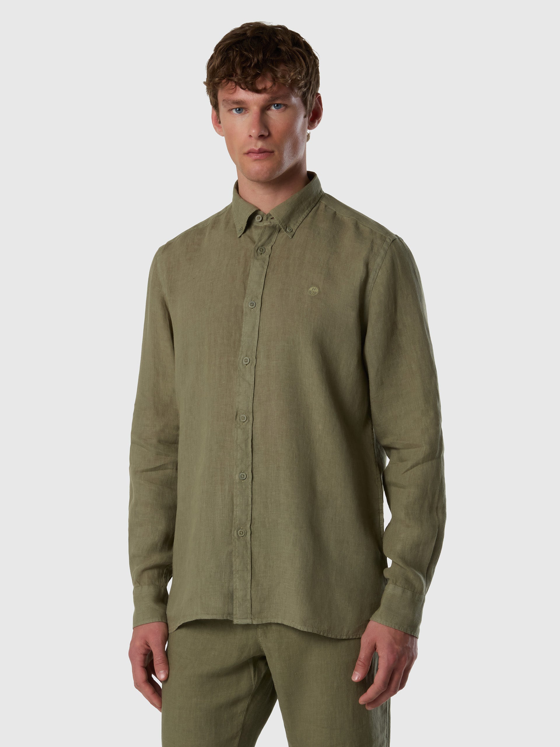 1 | Deep green | shirt-long-sleeve-b-d-664452