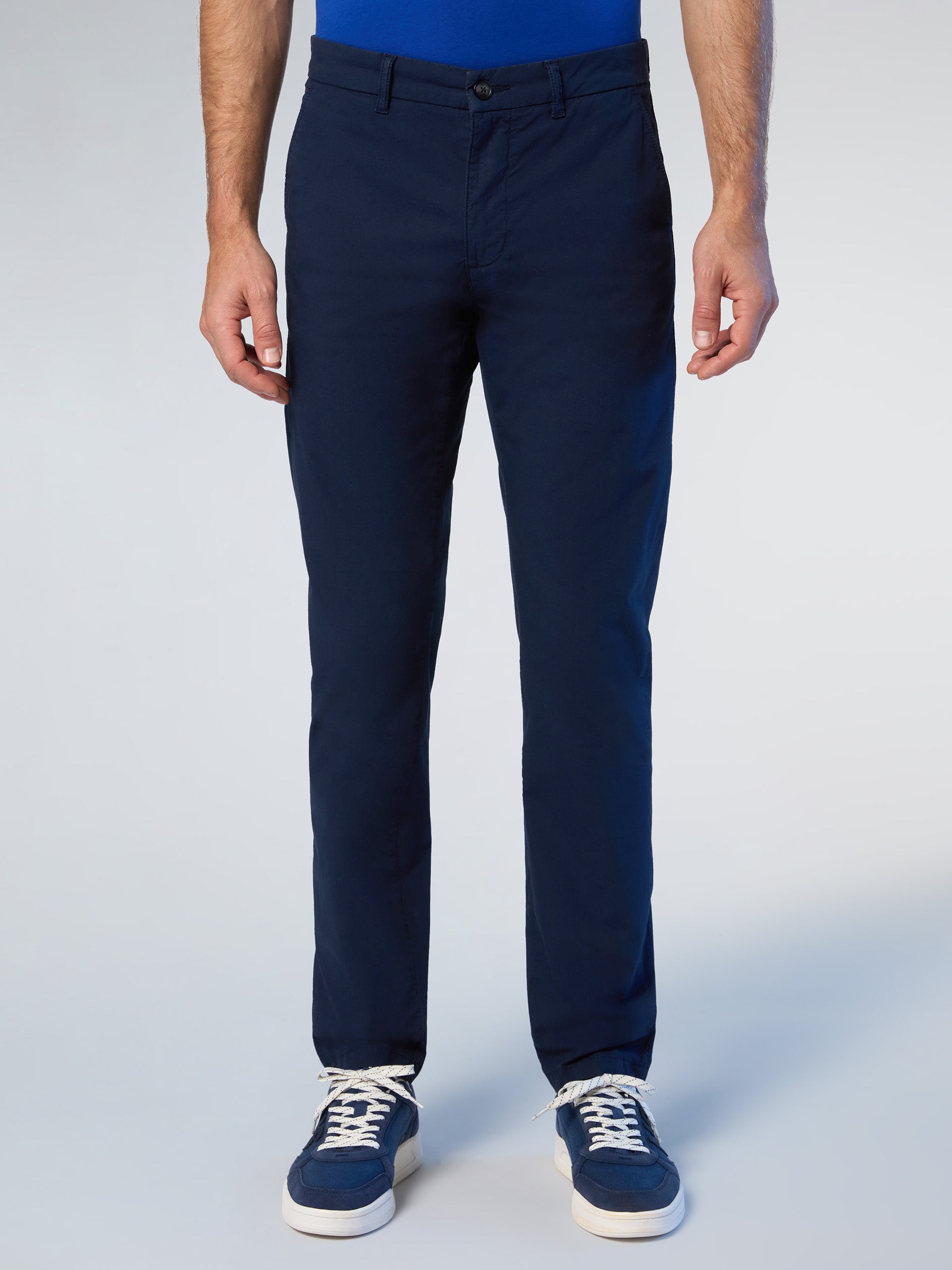 1 | Navy blue | defender-slim-fit-chino-long-trouser-673071