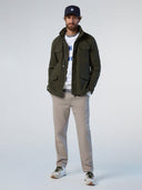 2 | Concrete grey | mischief-regular-fit-pleated-chinos-long-trousers-673077