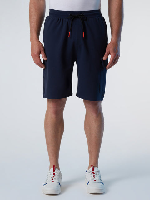 1 | Navy blue | sweatpants-short-trouser-interlock-673091