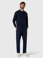 2 | Navy blue | defender-slim-fit-chino-long-trouser-673094