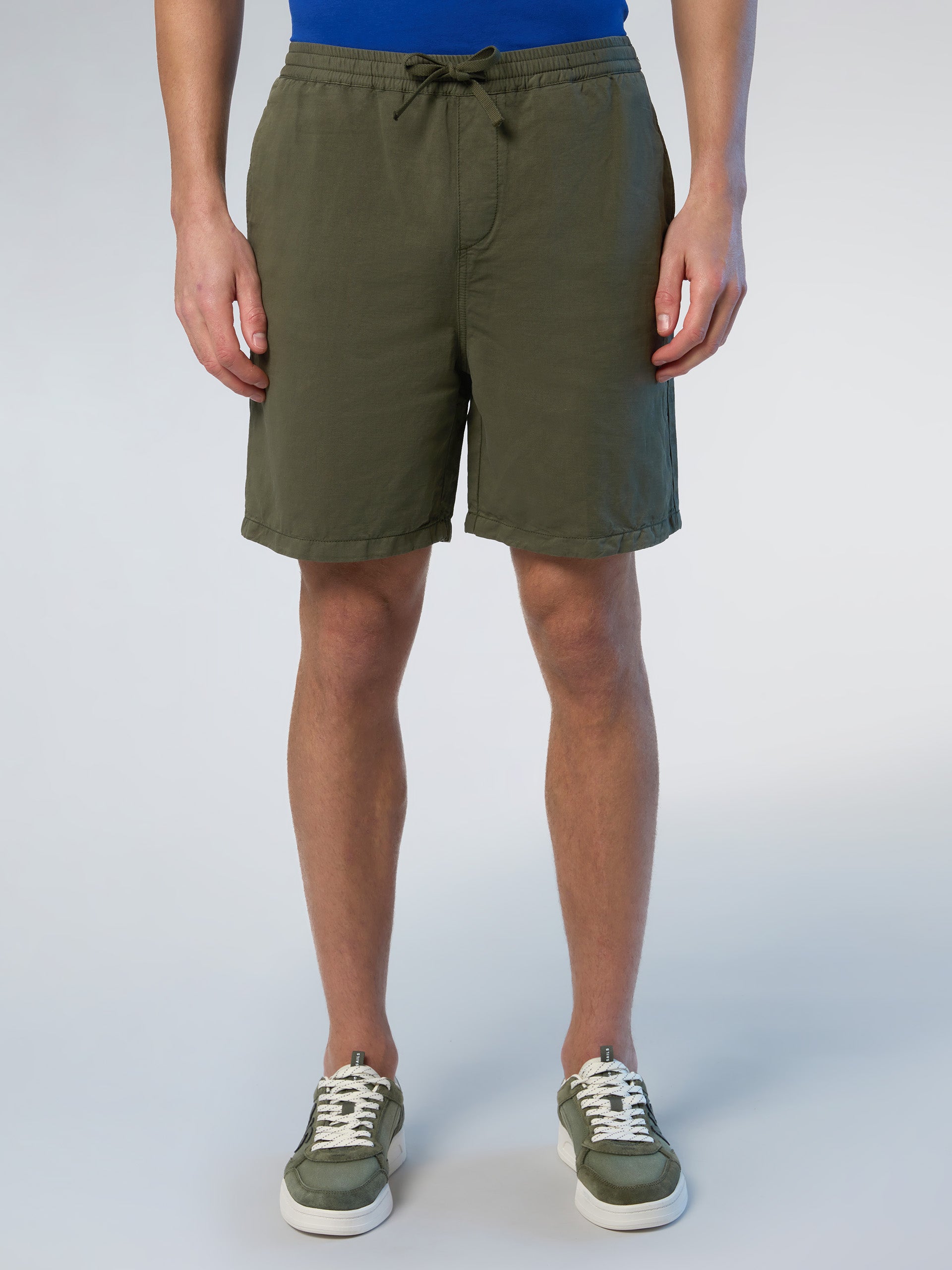 1 | Dusty olive | resolute-regular-fit-short-trouser-welastic-673101