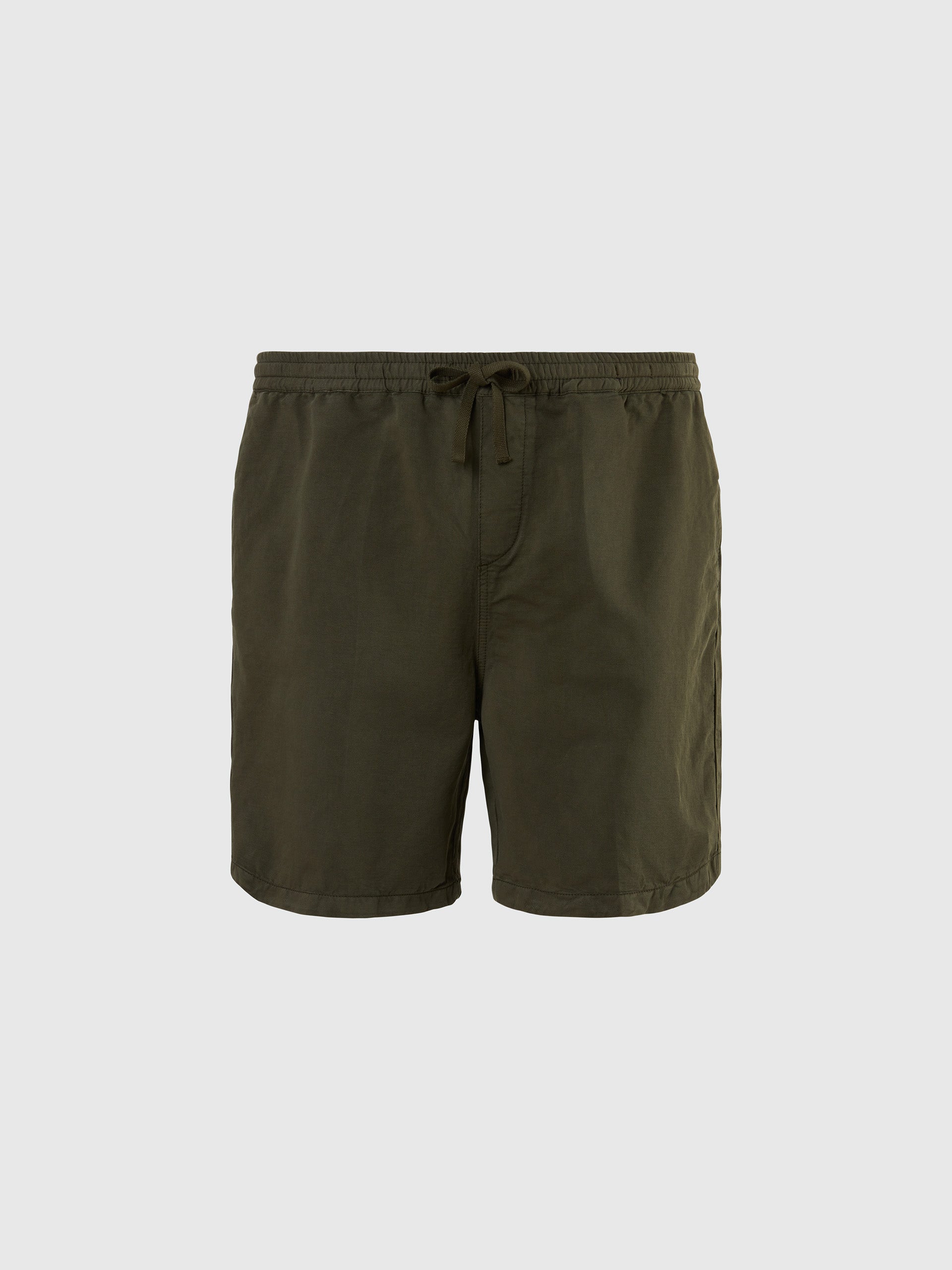 hover | Dusty olive | resolute-regular-fit-short-trouser-welastic-673101