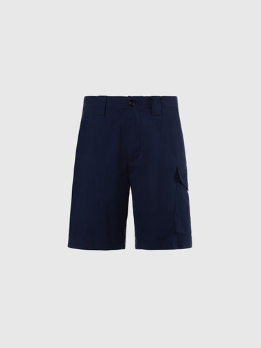 hover | Navy blue | courageouss-slim-fit-cargo-short-trouser-673103