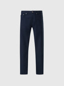 hover | Navy blue | stripe-regular-fit-5-pocket-long-trouser-673121