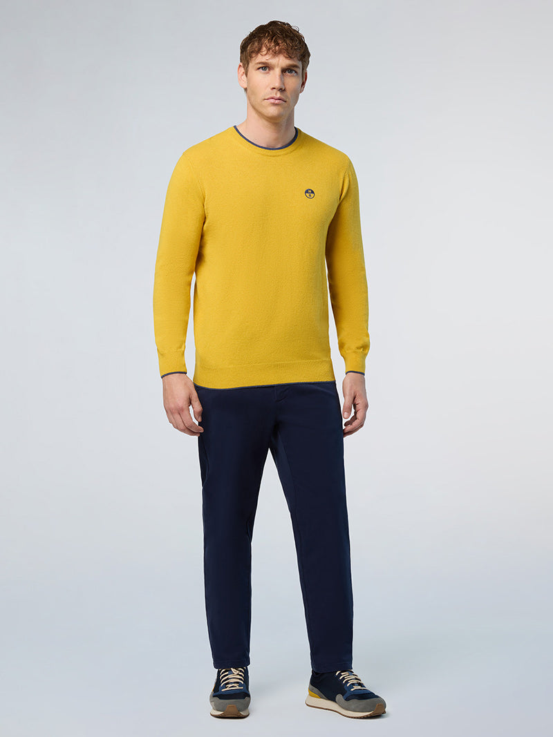 5 | Navy blue | defender-slim-fit-chino-long-trouser-673132