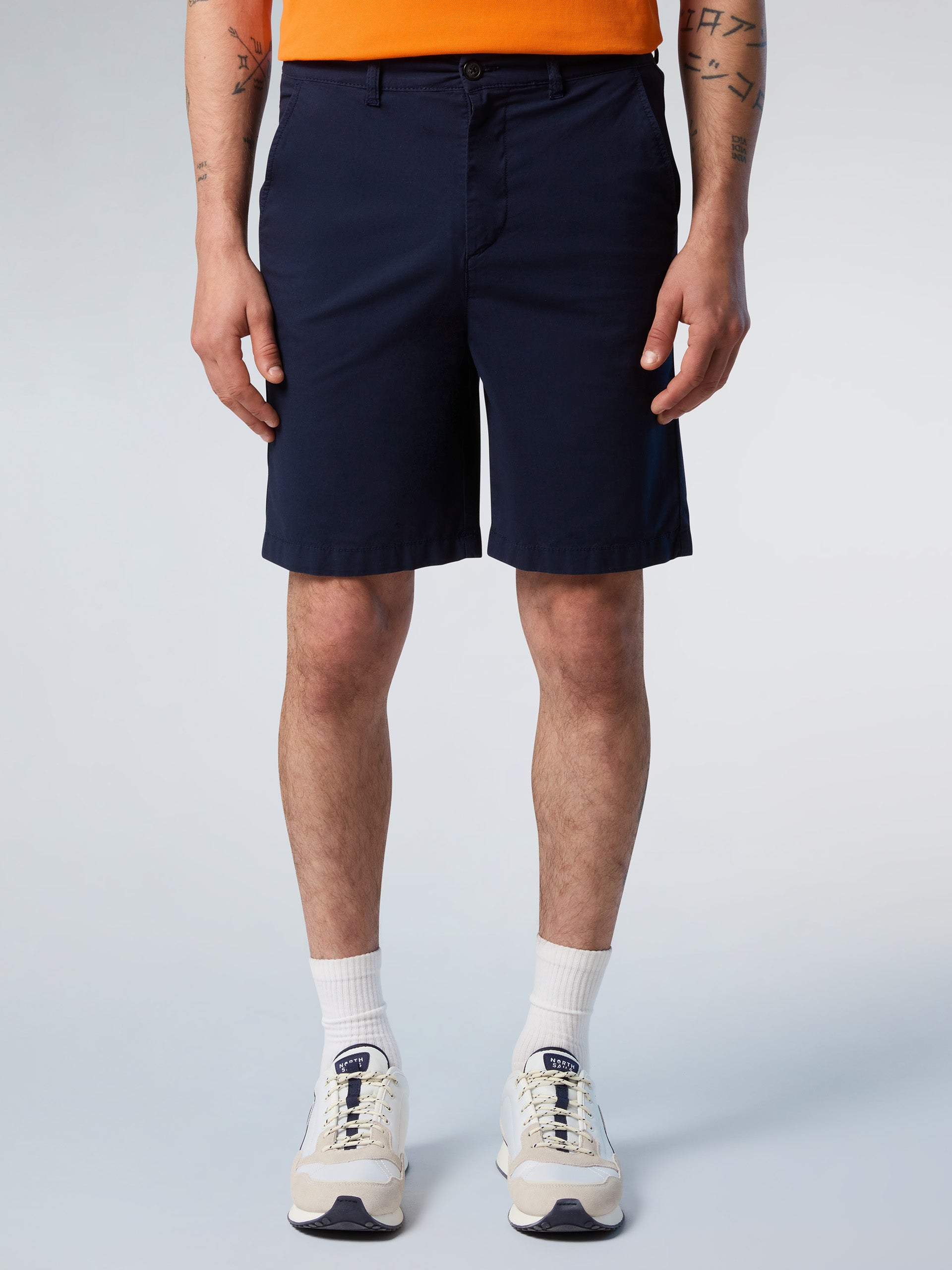 1 | Navy blue | freedoms-regular-fit-chino-short-trouser-1-673146