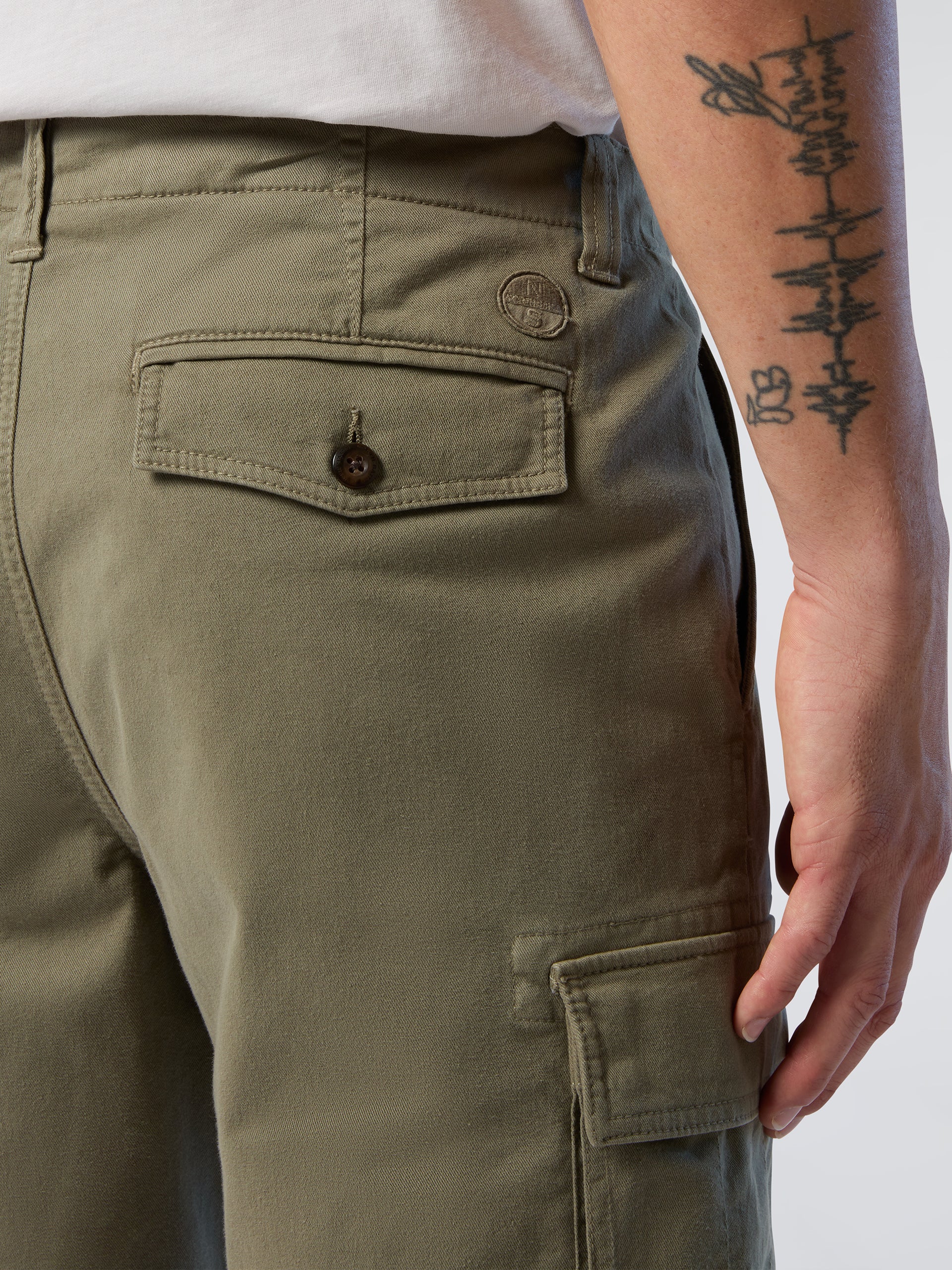 5 | Deep green | america2s-regular-fit-cargo-short-trouser-673147