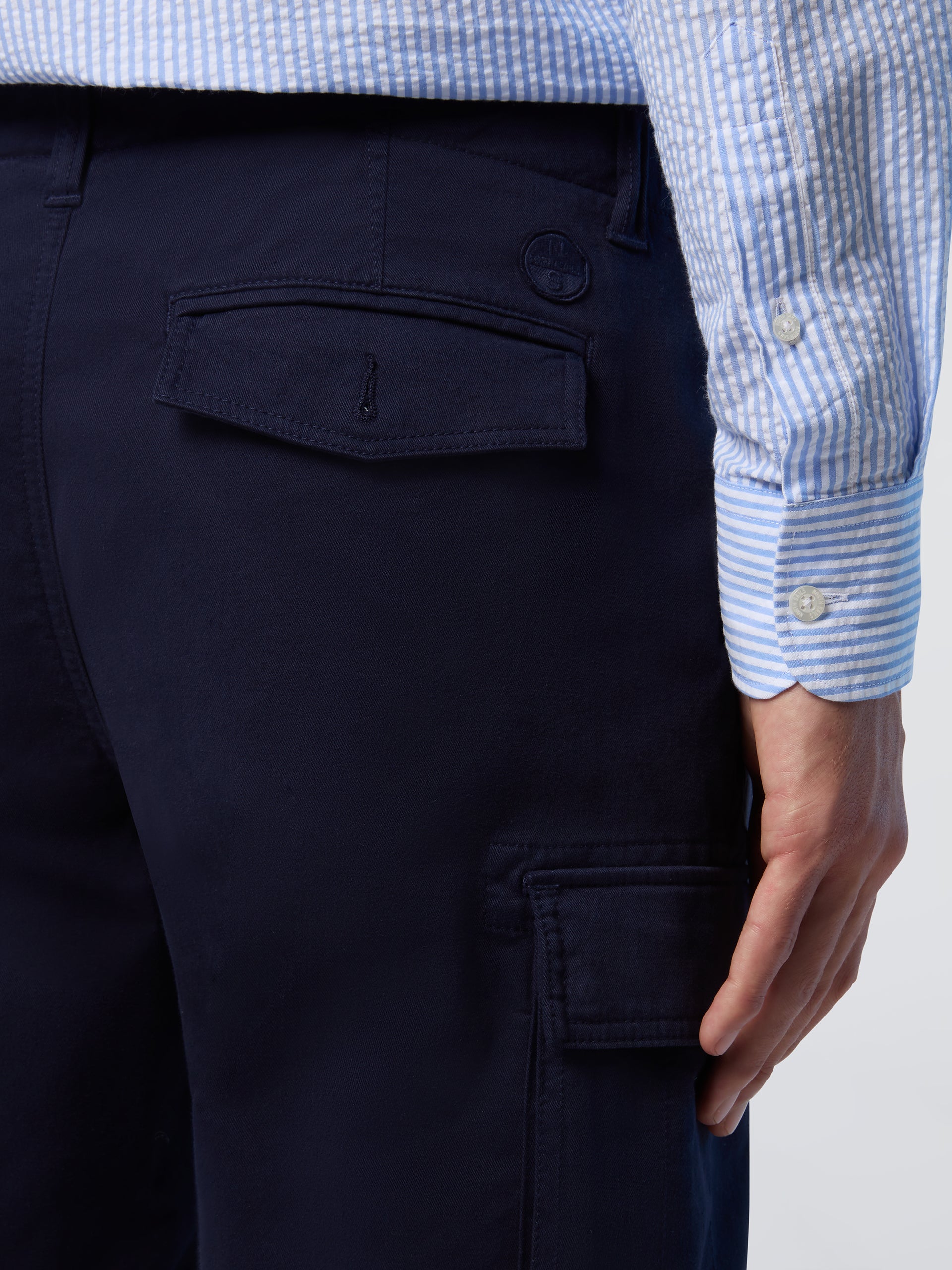 5 | Navy blue | america2s-regular-fit-cargo-short-trouser-673147