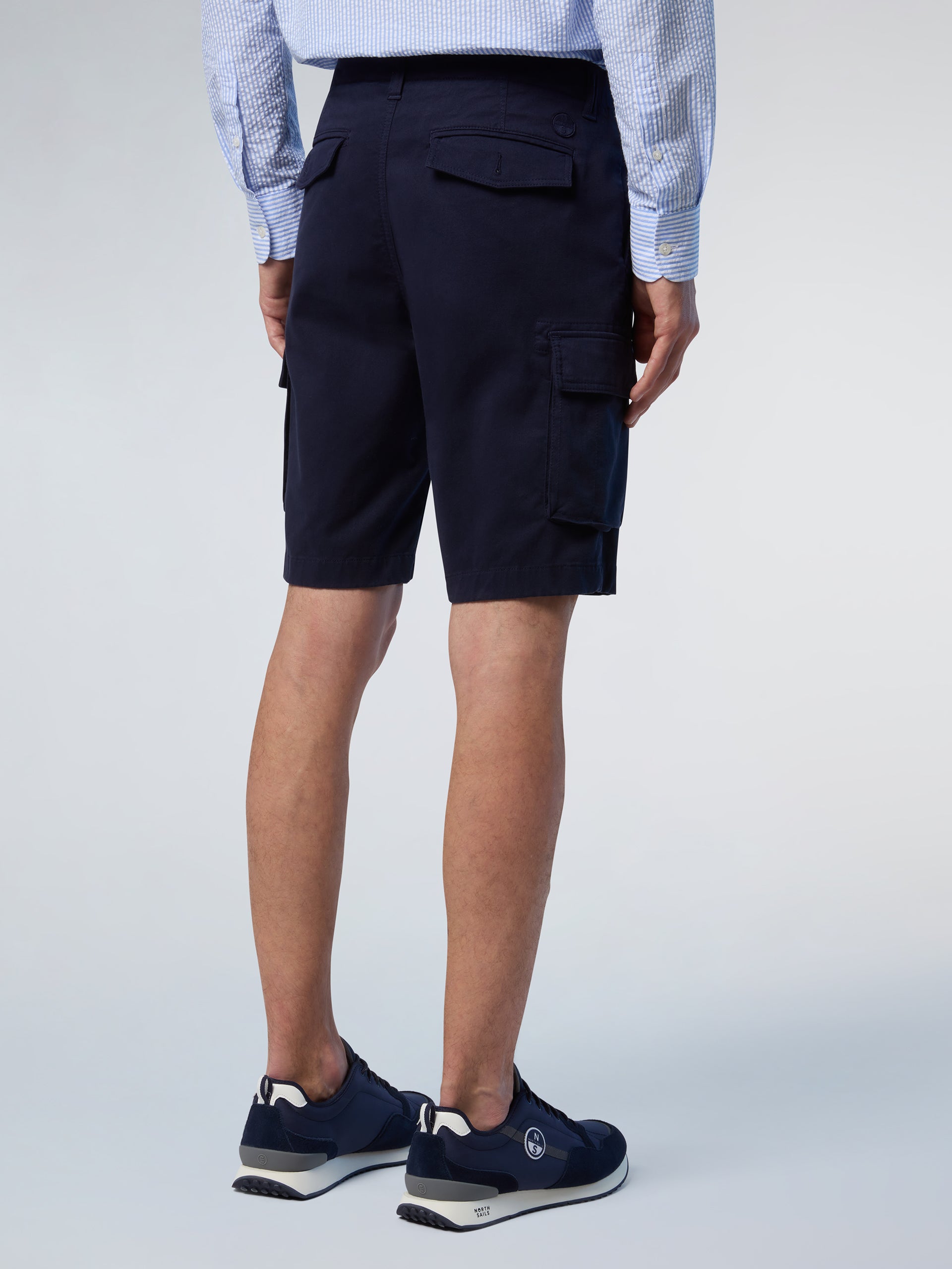 4 | Navy blue | america2s-regular-fit-cargo-short-trouser-673147