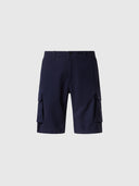 hover | Navy blue | america2s-regular-fit-cargo-short-trouser-673147
