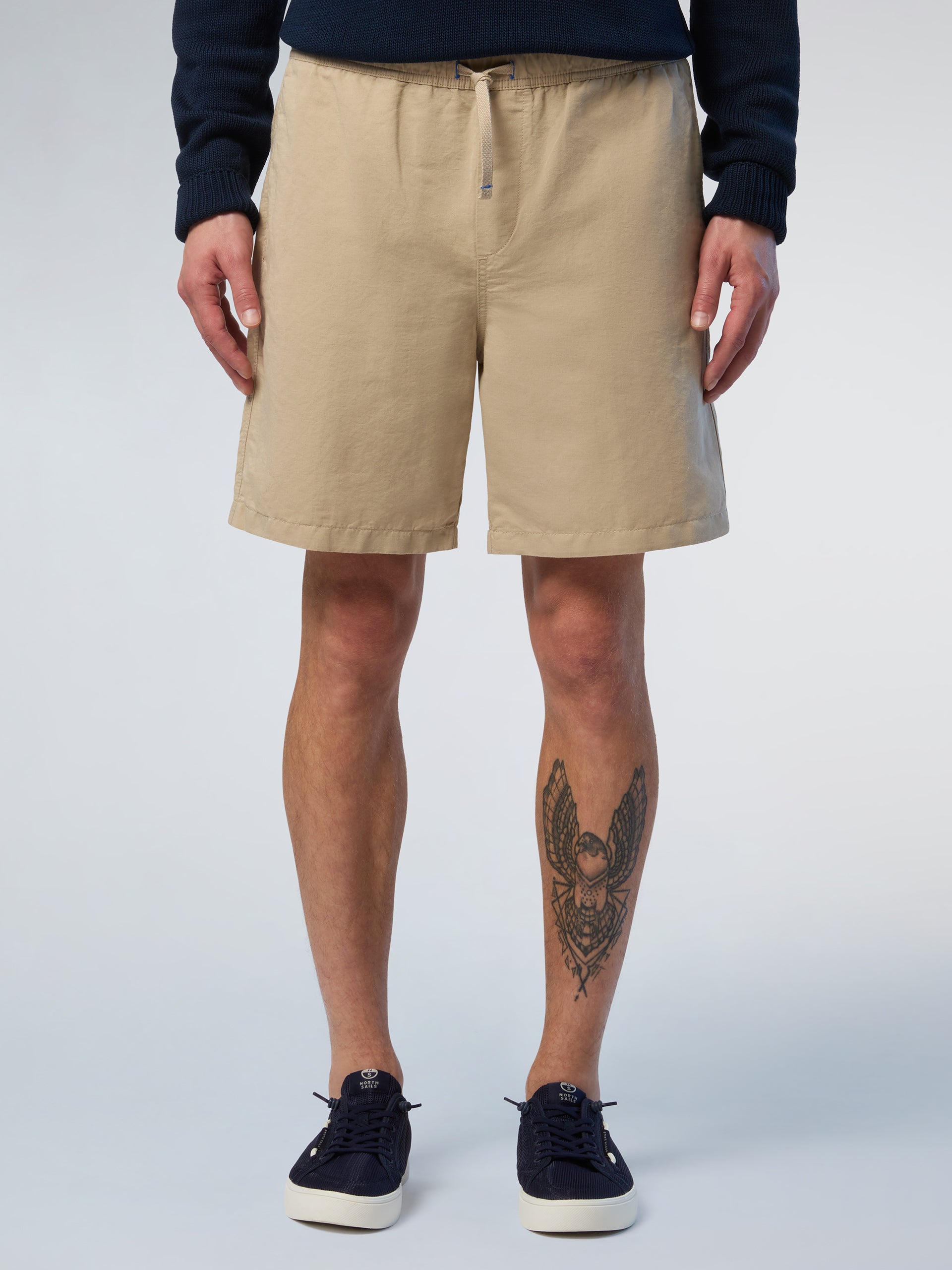 1 | Chino beige | resolute-regular-short-trouser-welastic-waist-673148