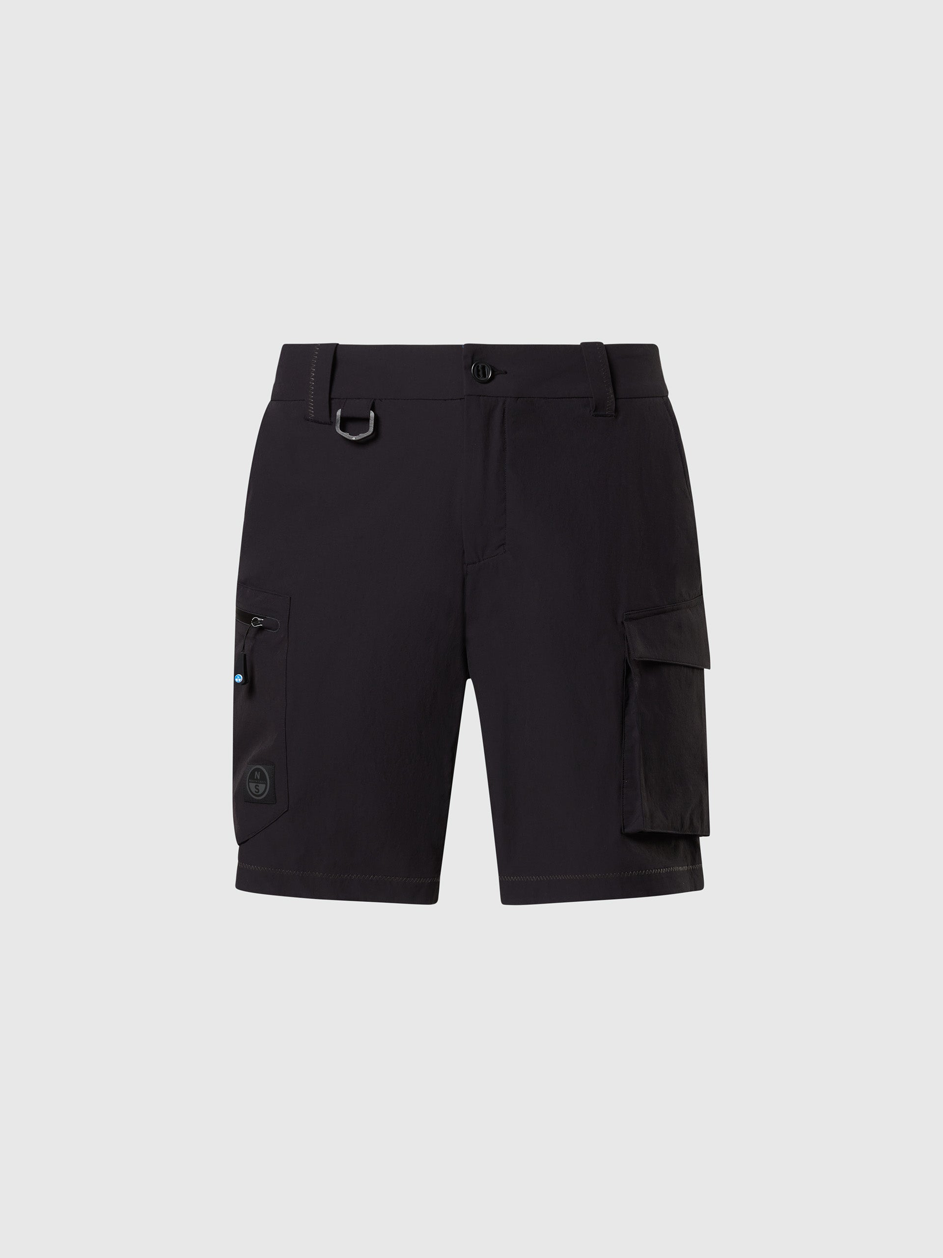 hover | Black | hybrid-deck-regular-fit-short-trouser-673151