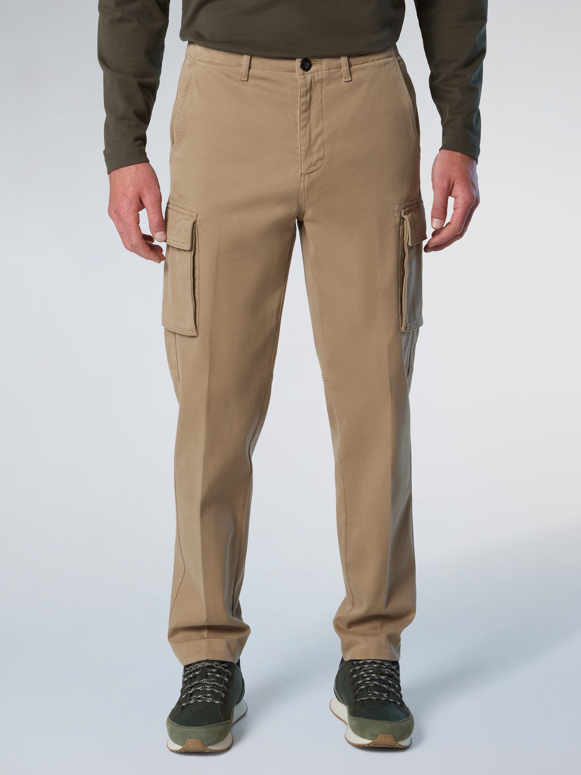 1 | Winter khaki | america-2-regular-fit-cargo-long-trouser-673168