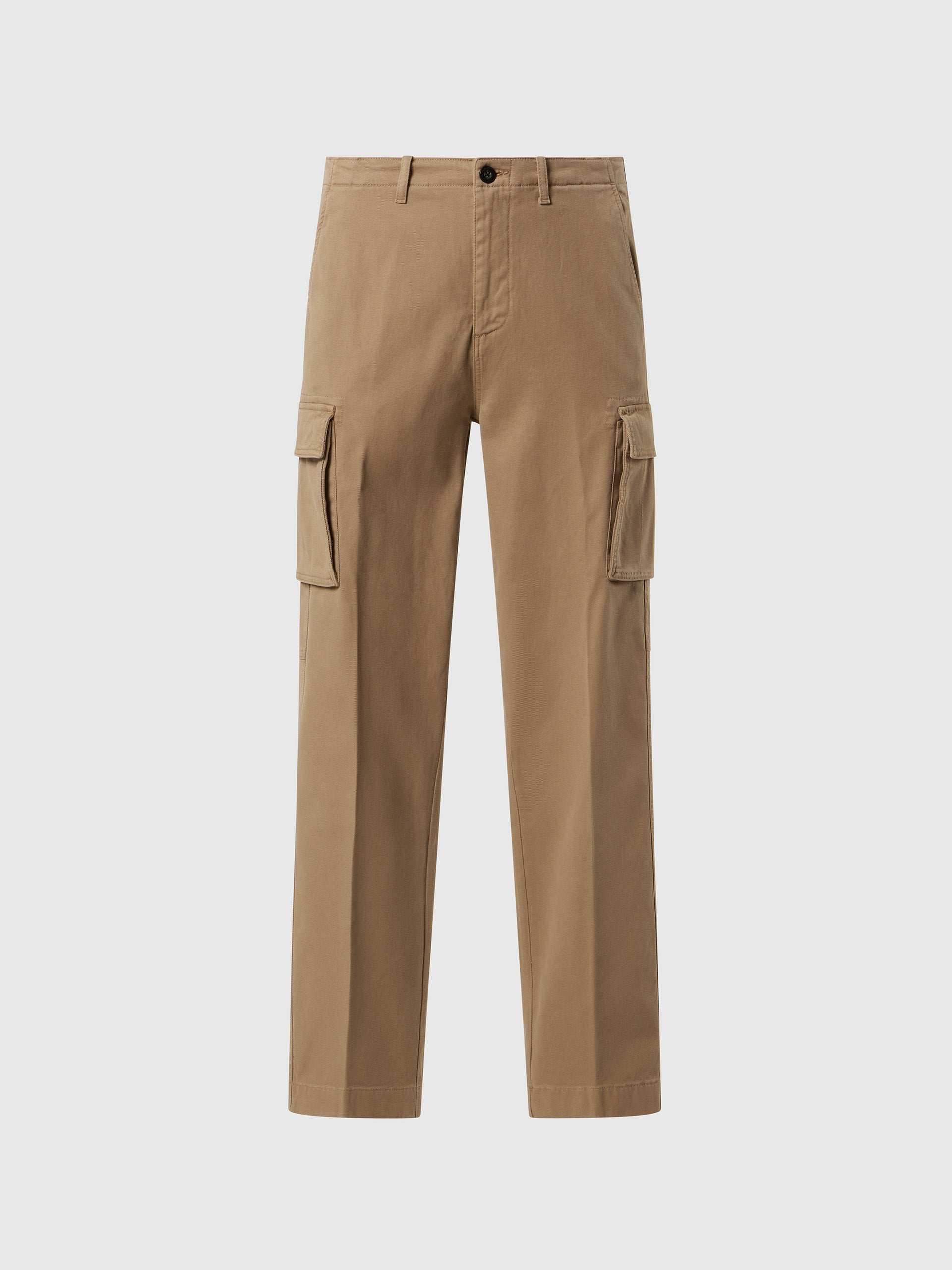 hover | Winter khaki | america-2-regular-fit-cargo-long-trouser-673168