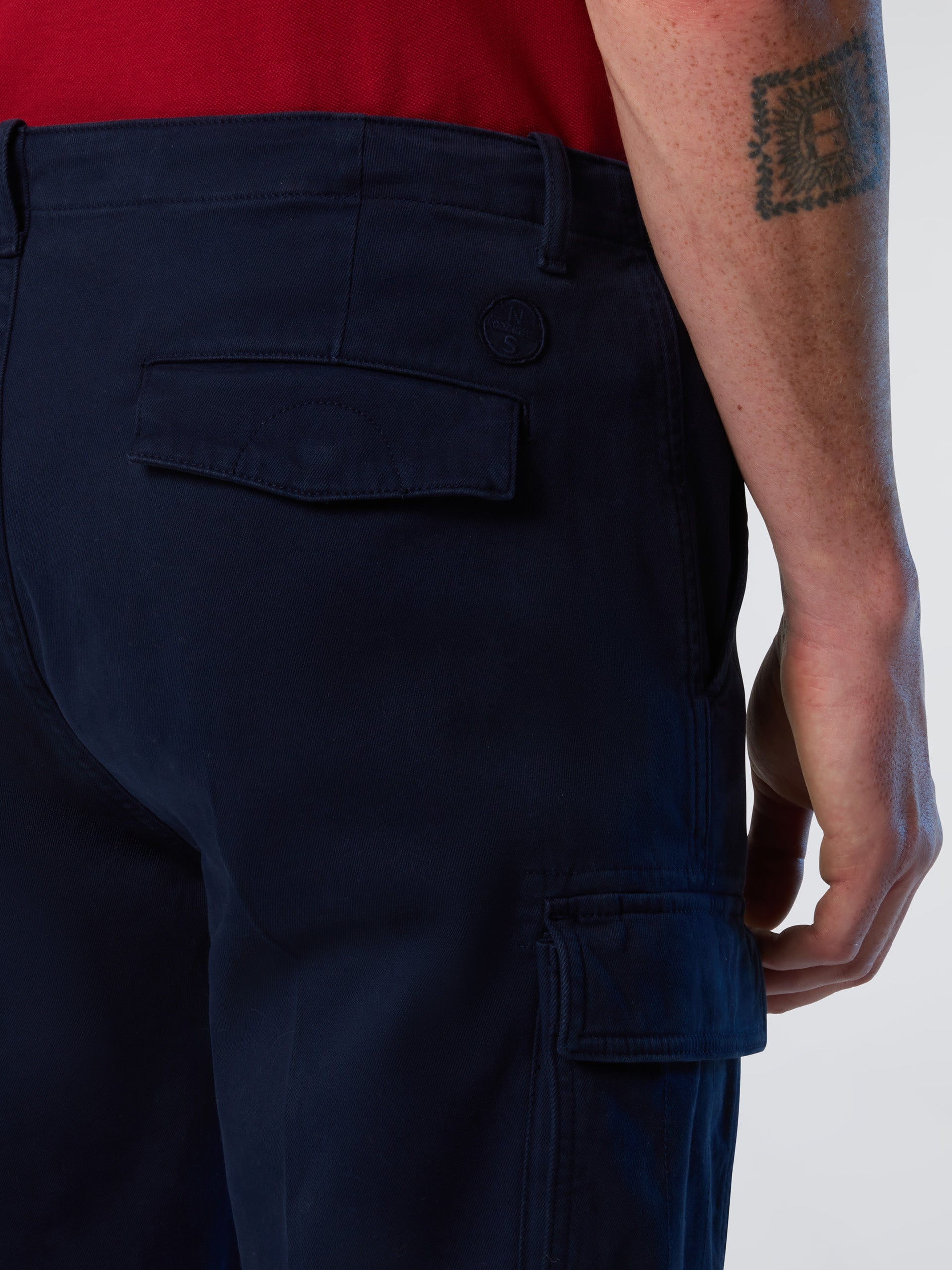 5 | Navy blue | america-2-regular-fit-cargo-long-trouser-673168